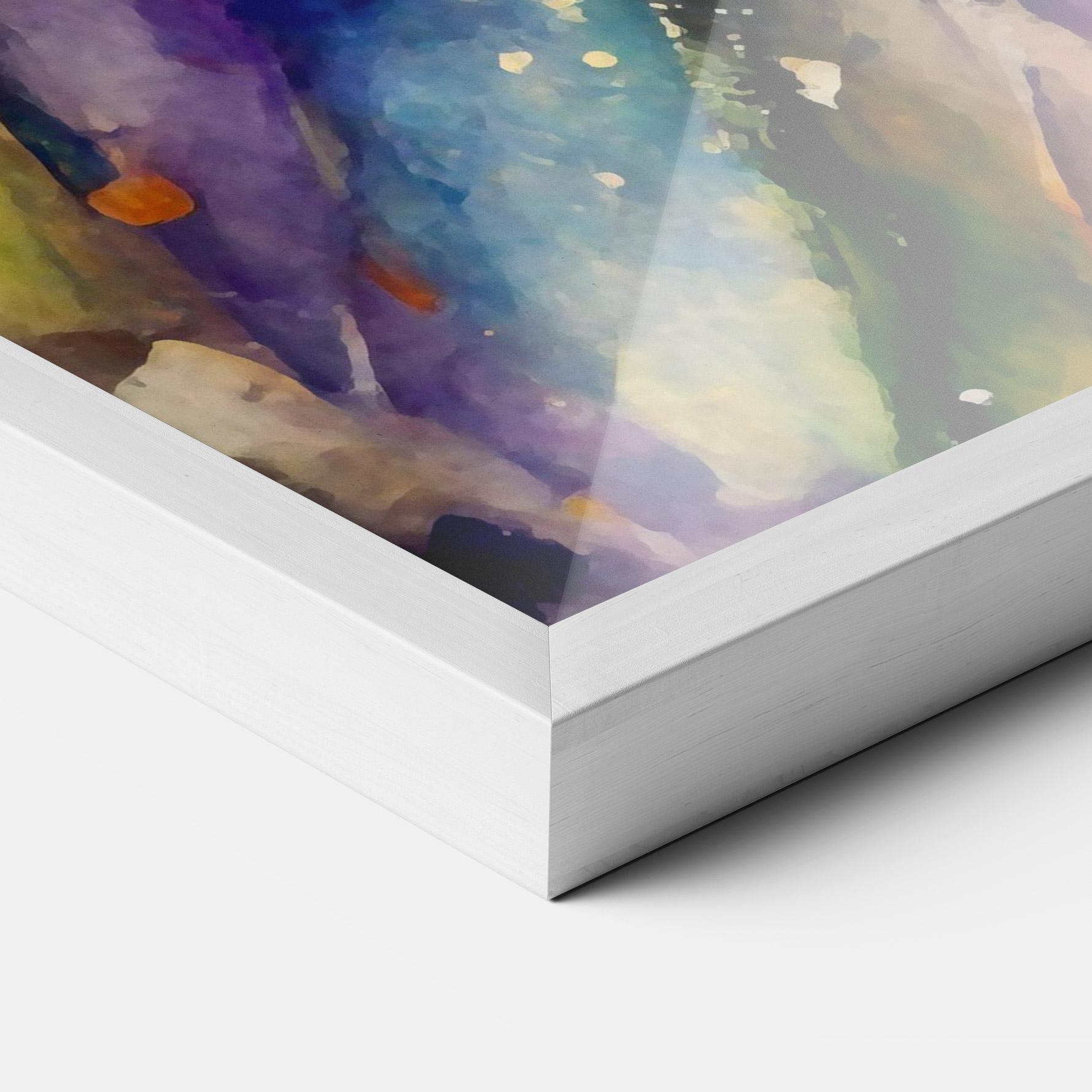 Plakat w Ramie Colorful Horse mockup 3