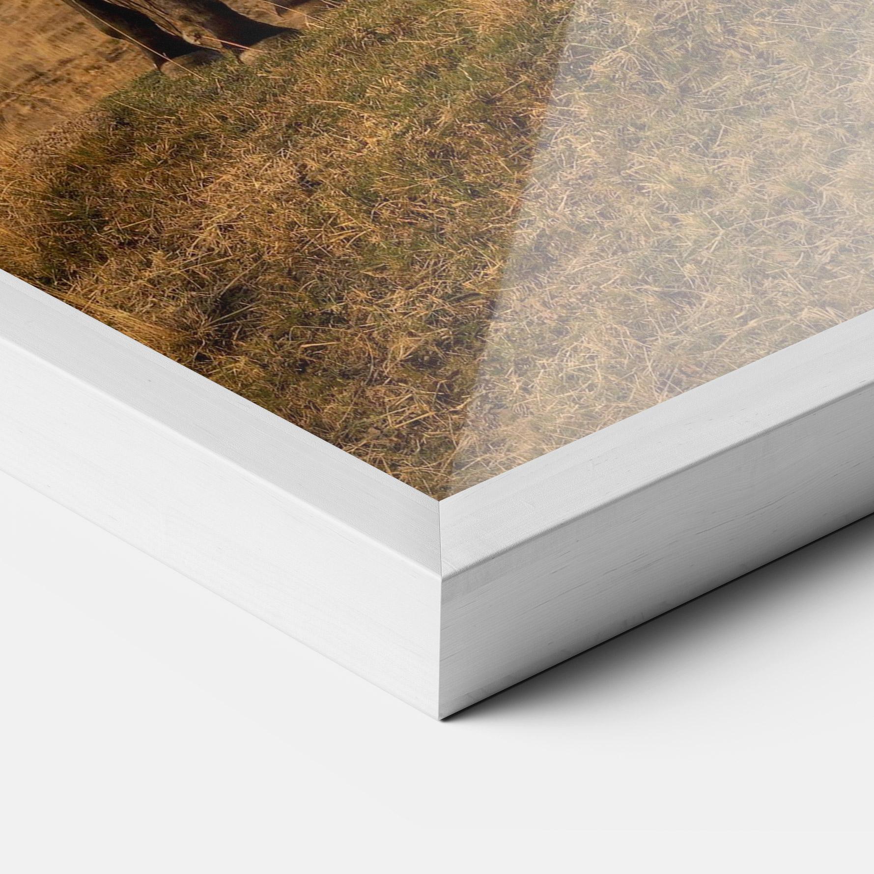 Plakat w Ramie Mountain Horses mockup 3