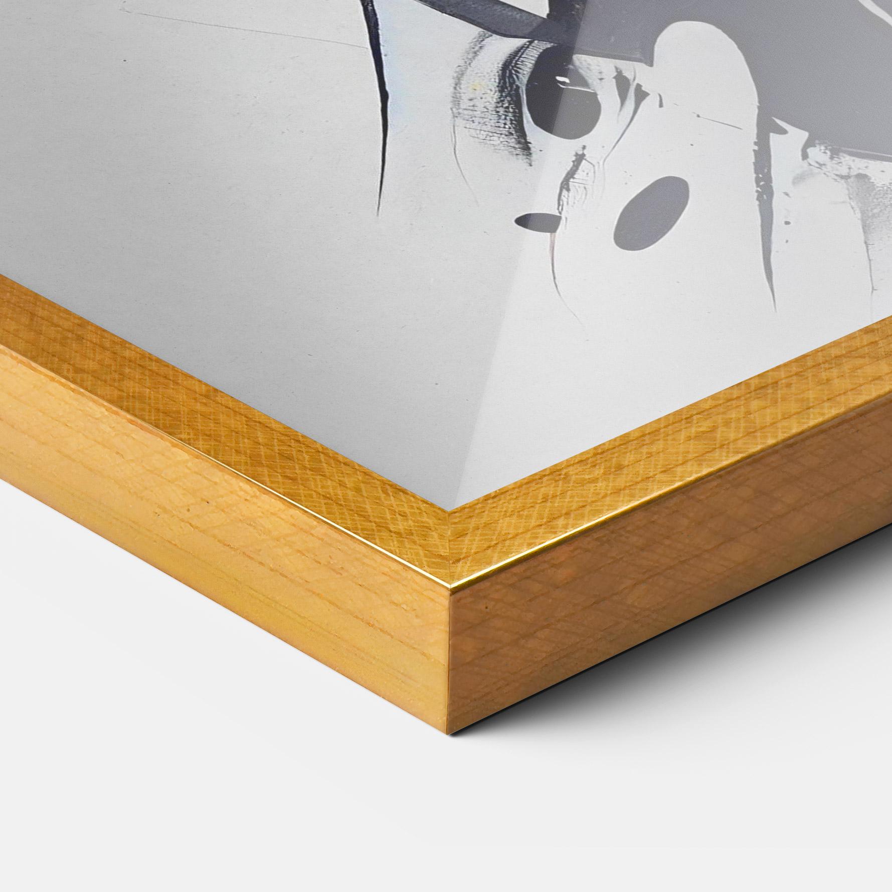 Plakat w Ramie Black Paint Horse mockup 3