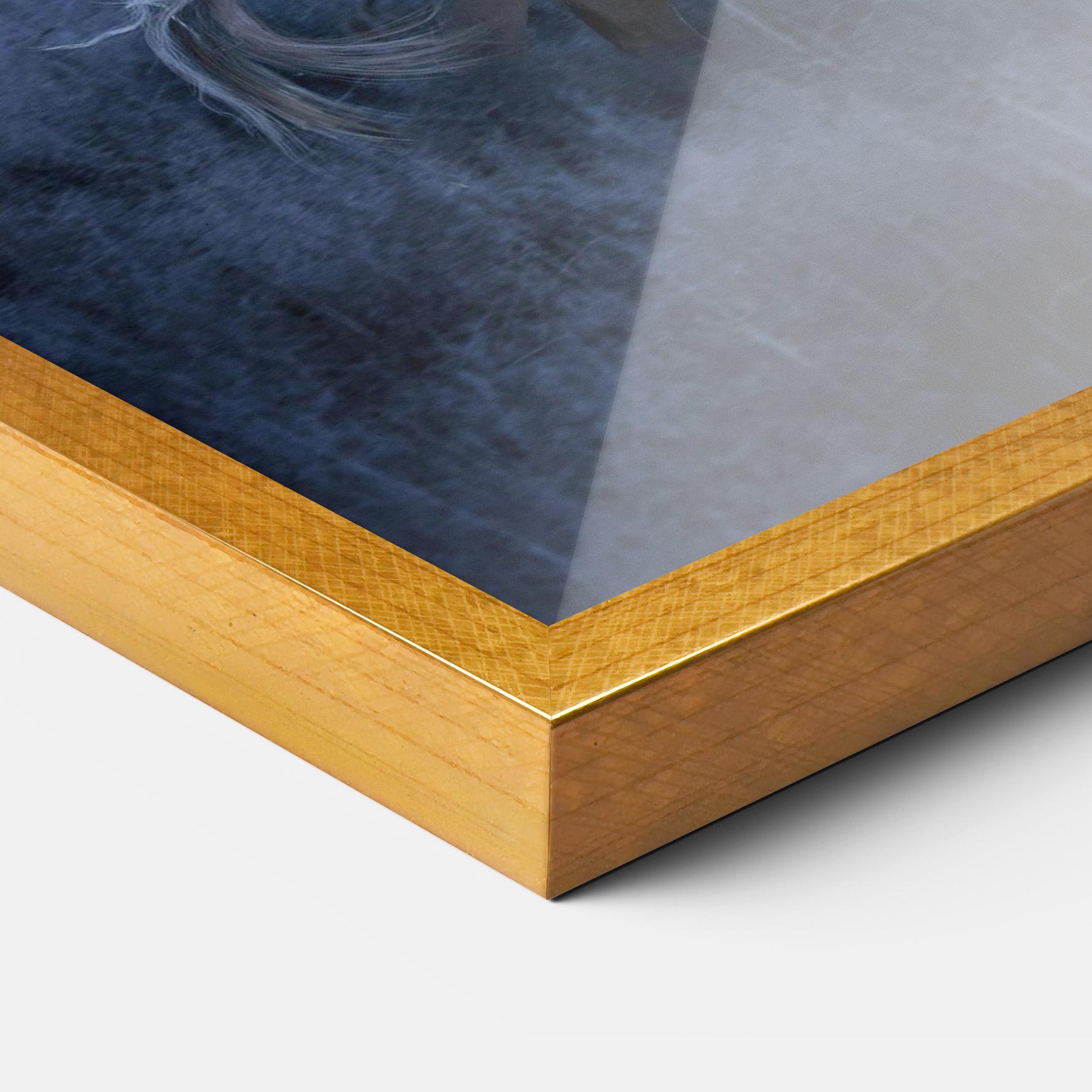 Plakat w Ramie Blue Moon Unicorn mockup 3