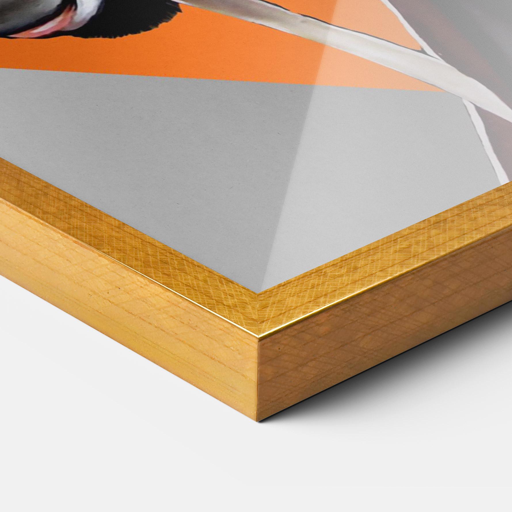 Plakat w Ramie Fashion Horse mockup 3