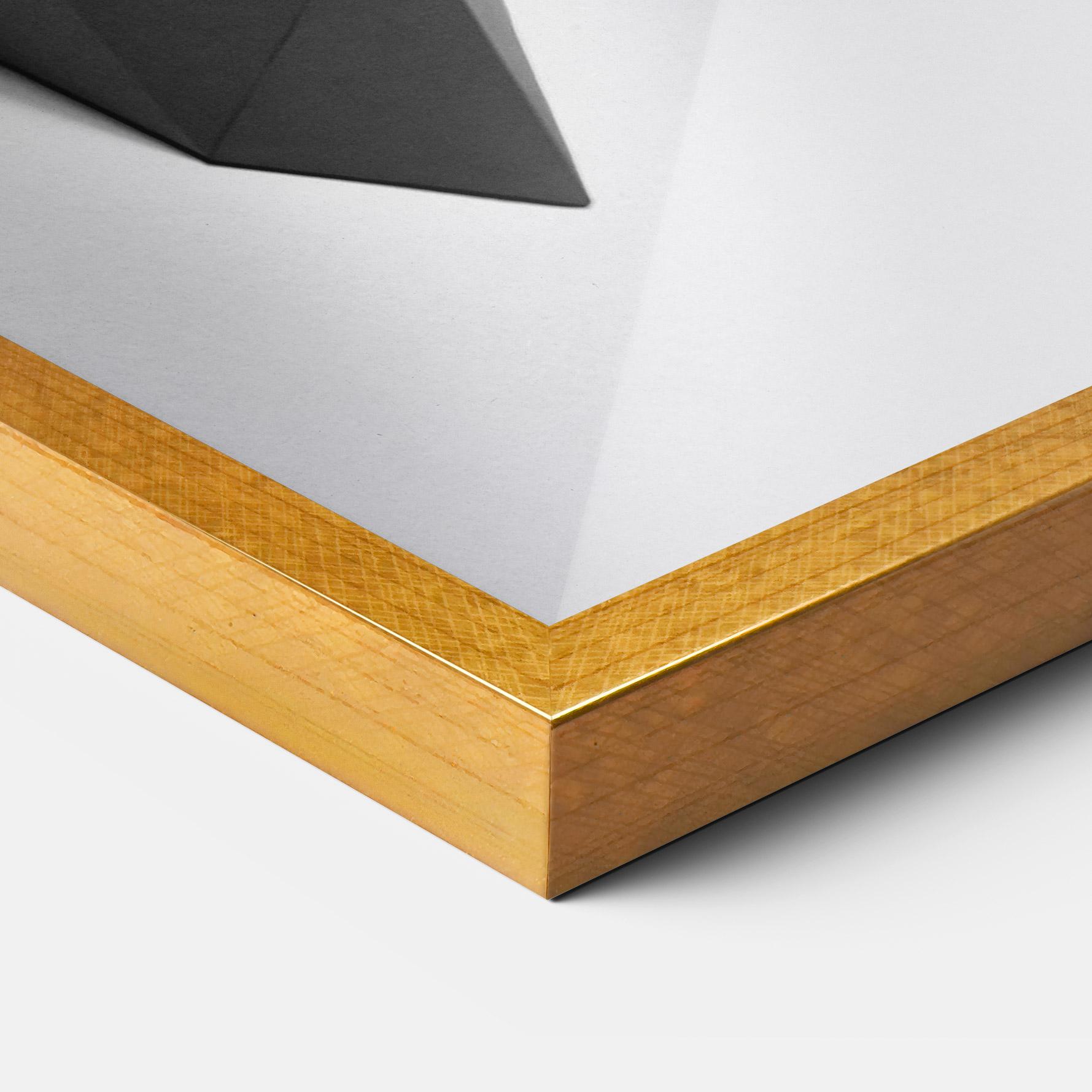 Plakat w Ramie Geometrical Unicorn mockup 3