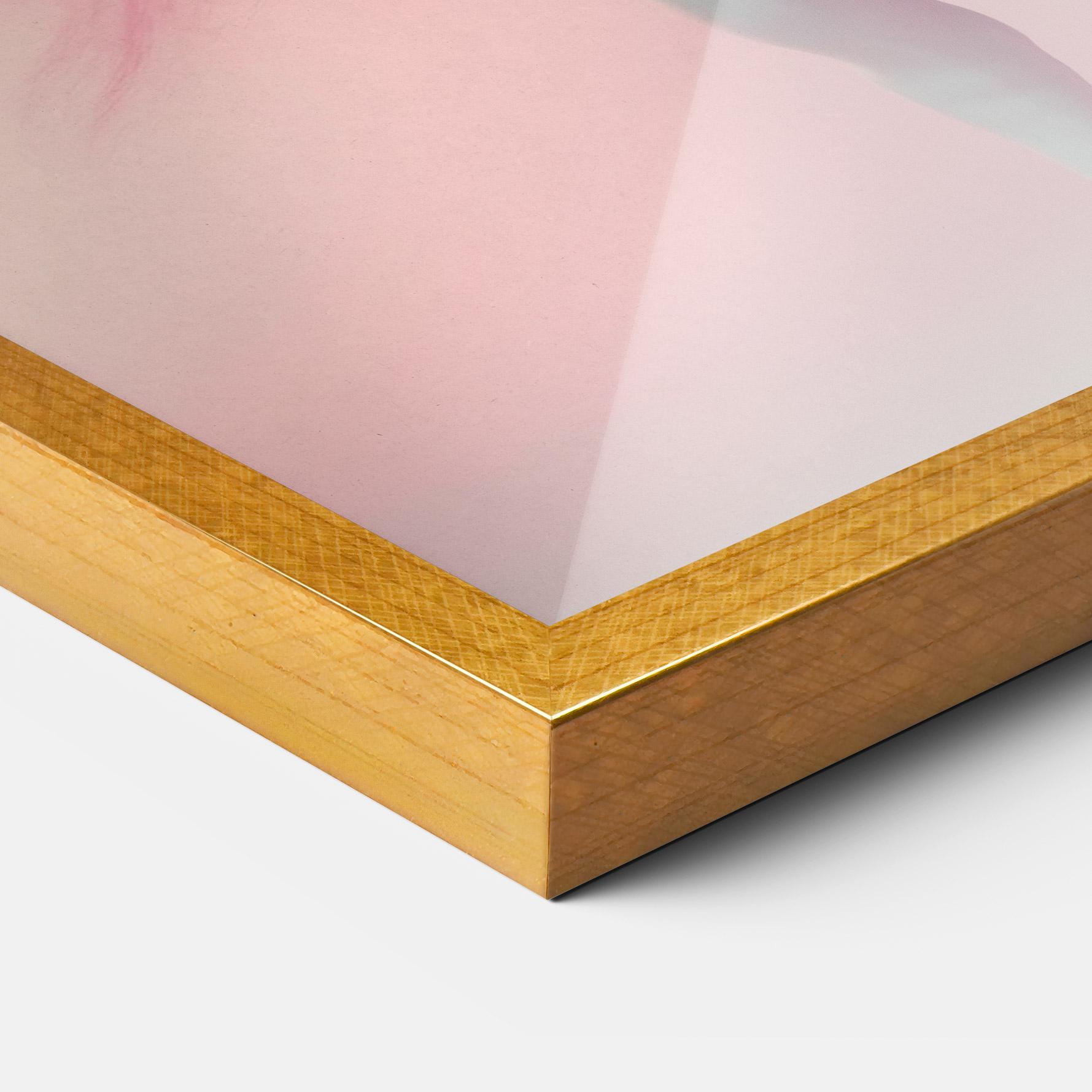 Plakat w Ramie Pink Unicorn mockup 3