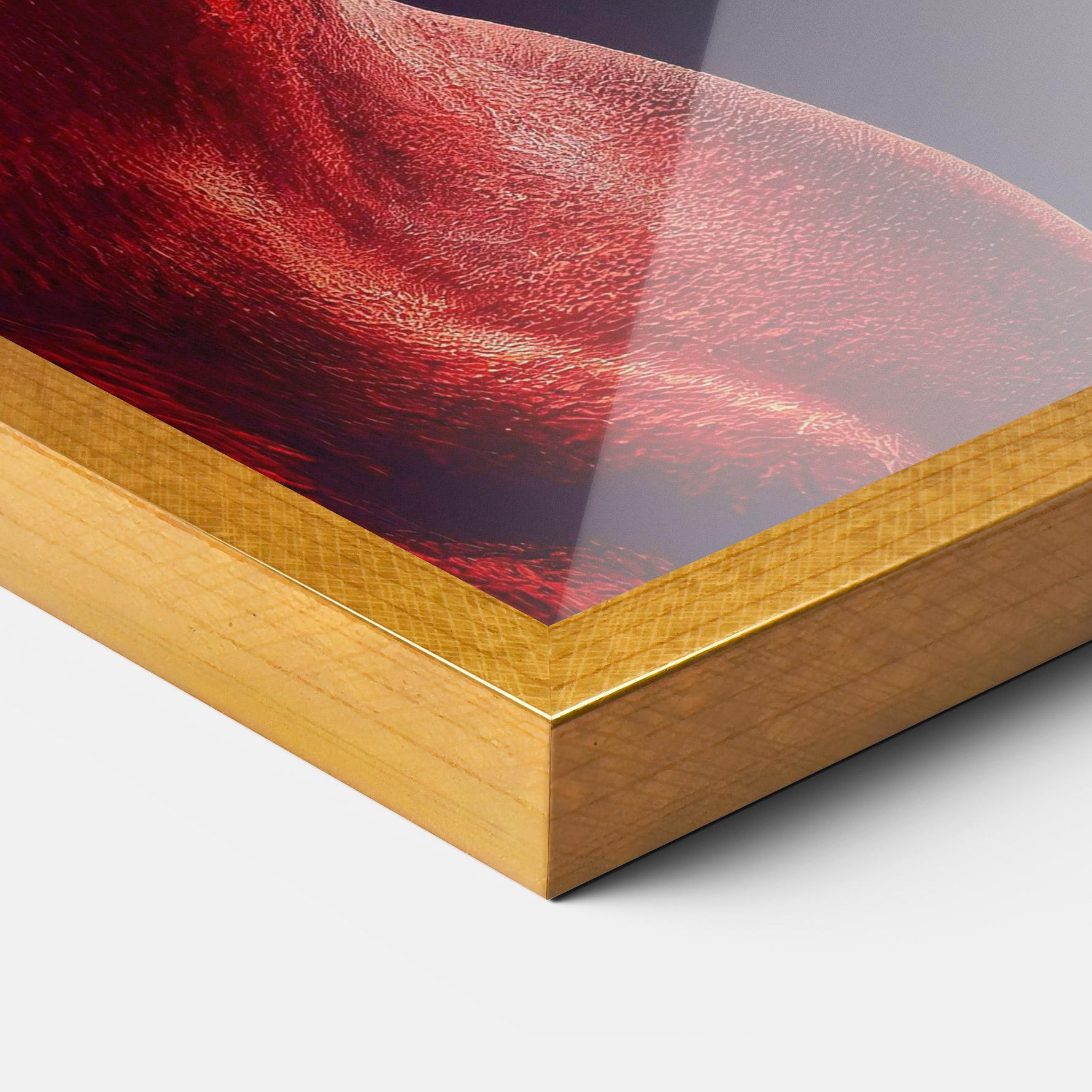 Plakat w Ramie Red Horse Portrait mockup 3