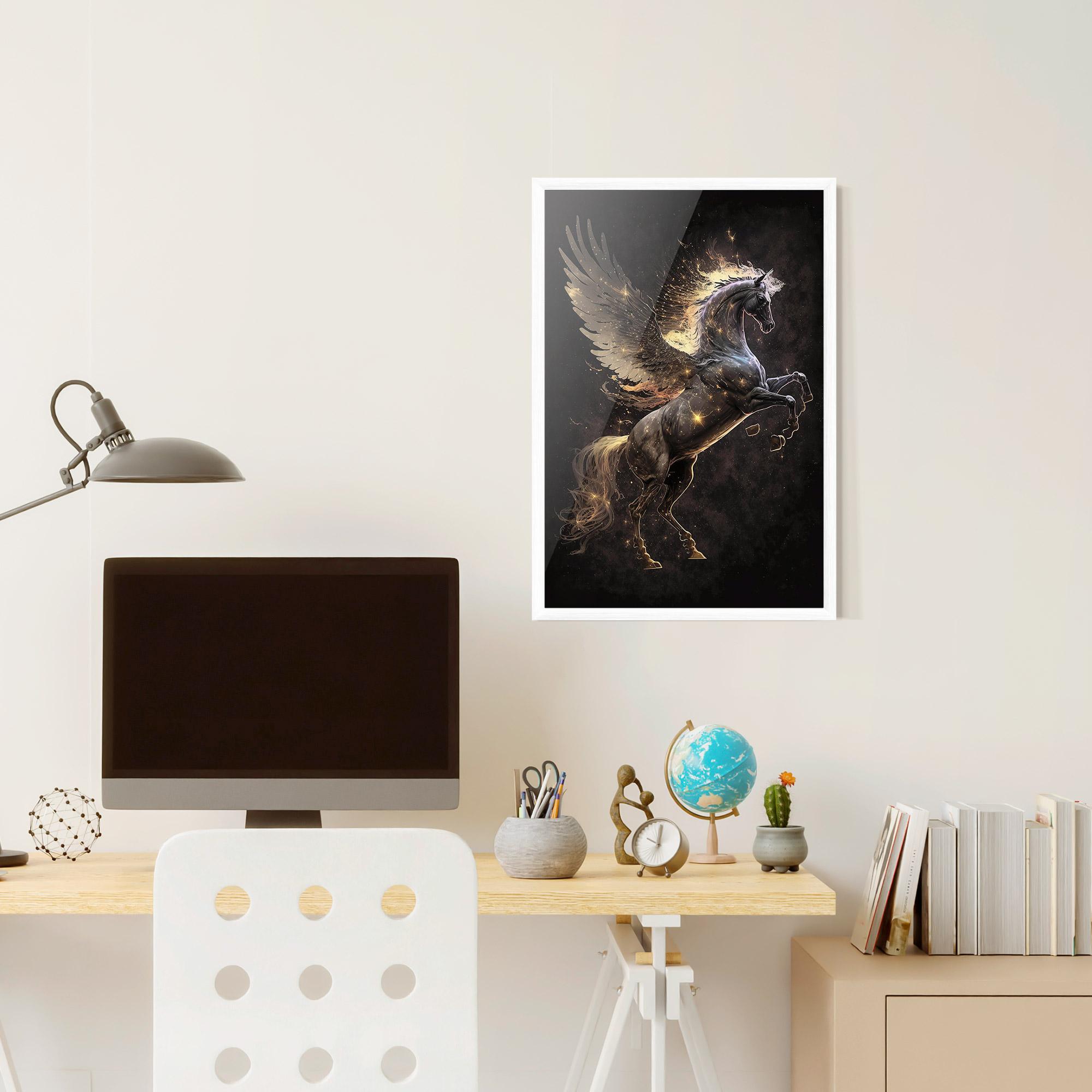 Plakat w Ramie Galaxy Pegasus mockup 6