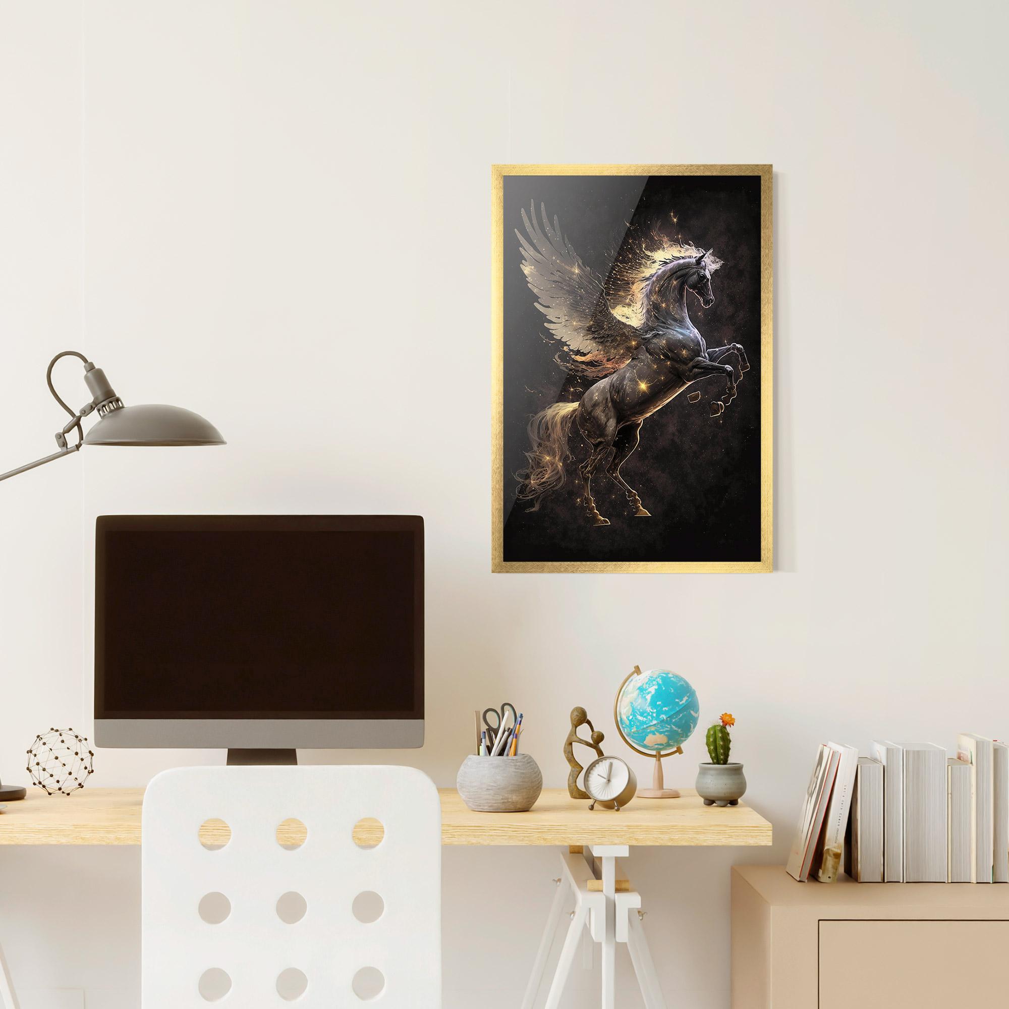 Plakat w Ramie Galaxy Pegasus mockup 6