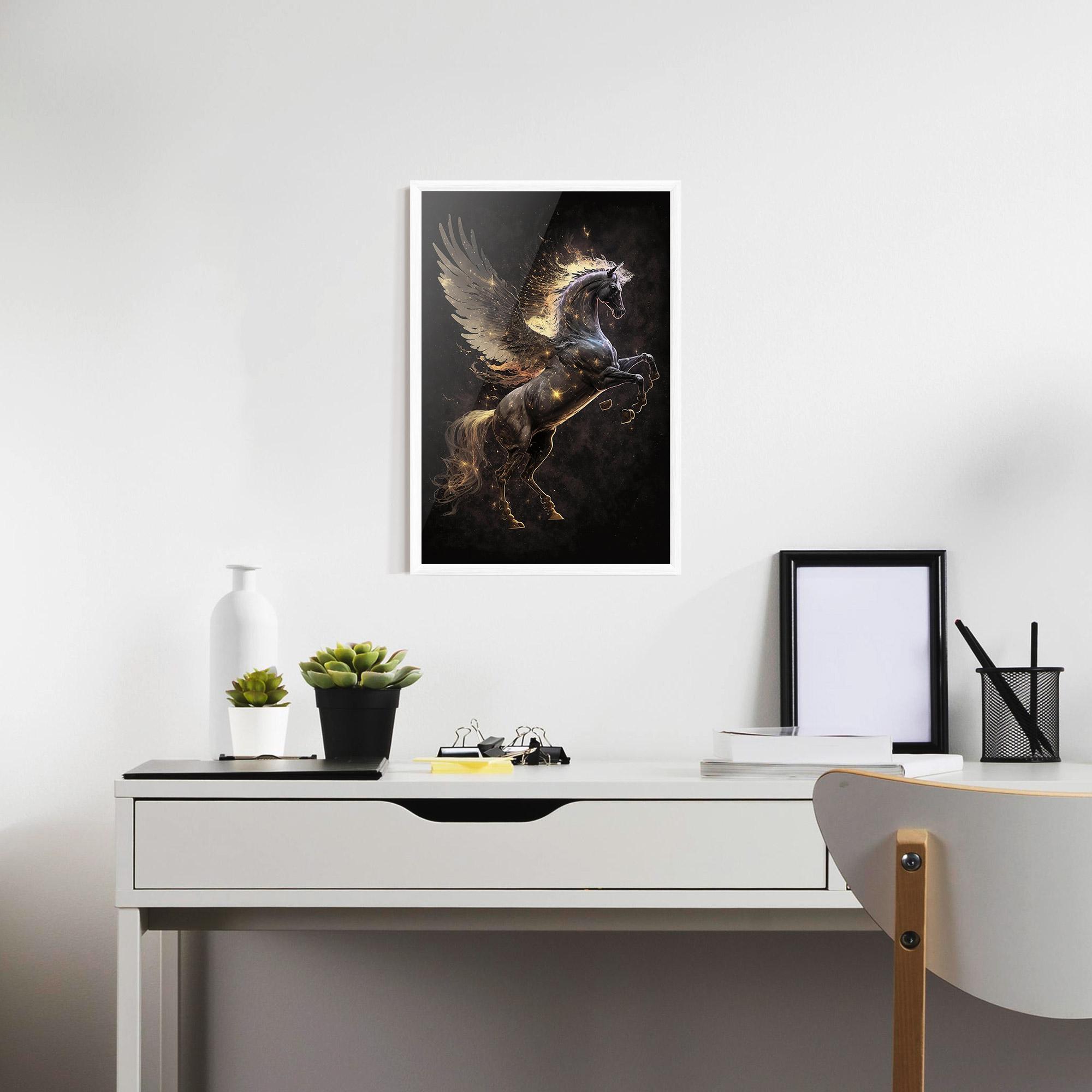 Plakat w Ramie Galaxy Pegasus mockup 7