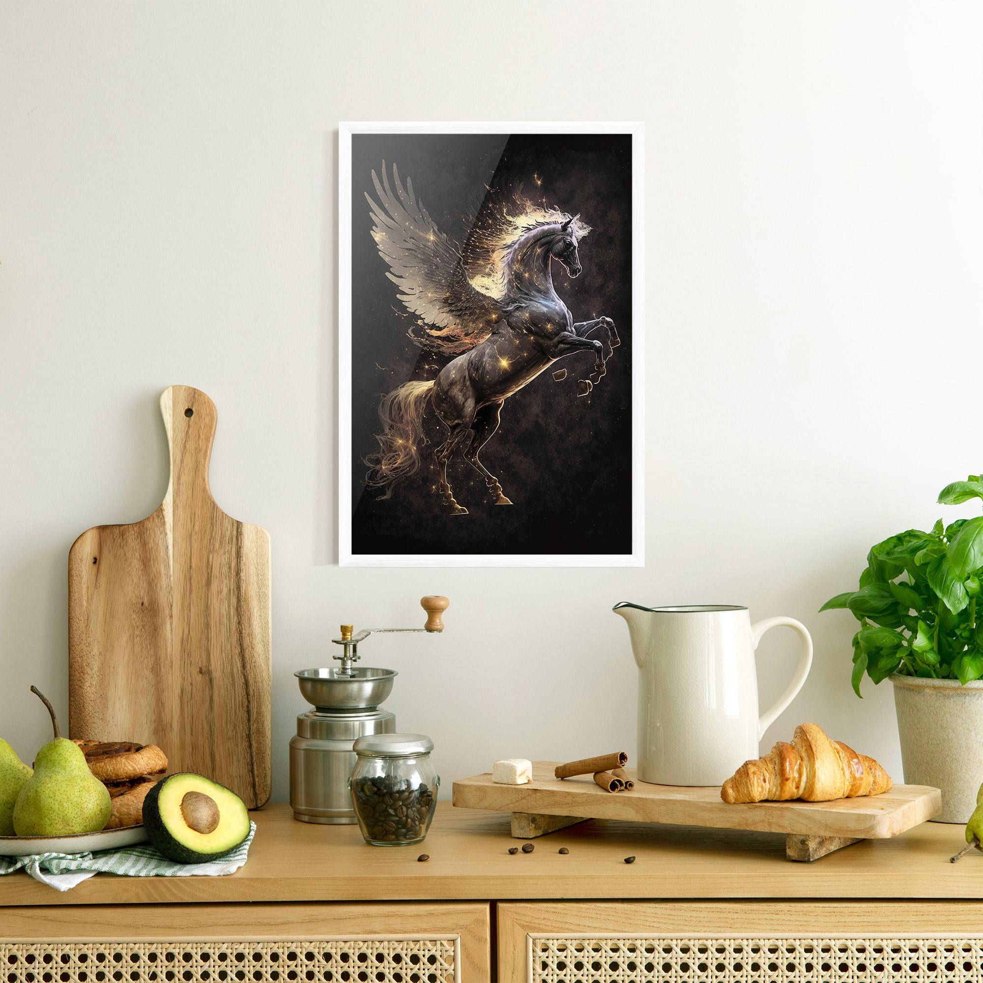 Plakat w Ramie Galaxy Pegasus mockup 8