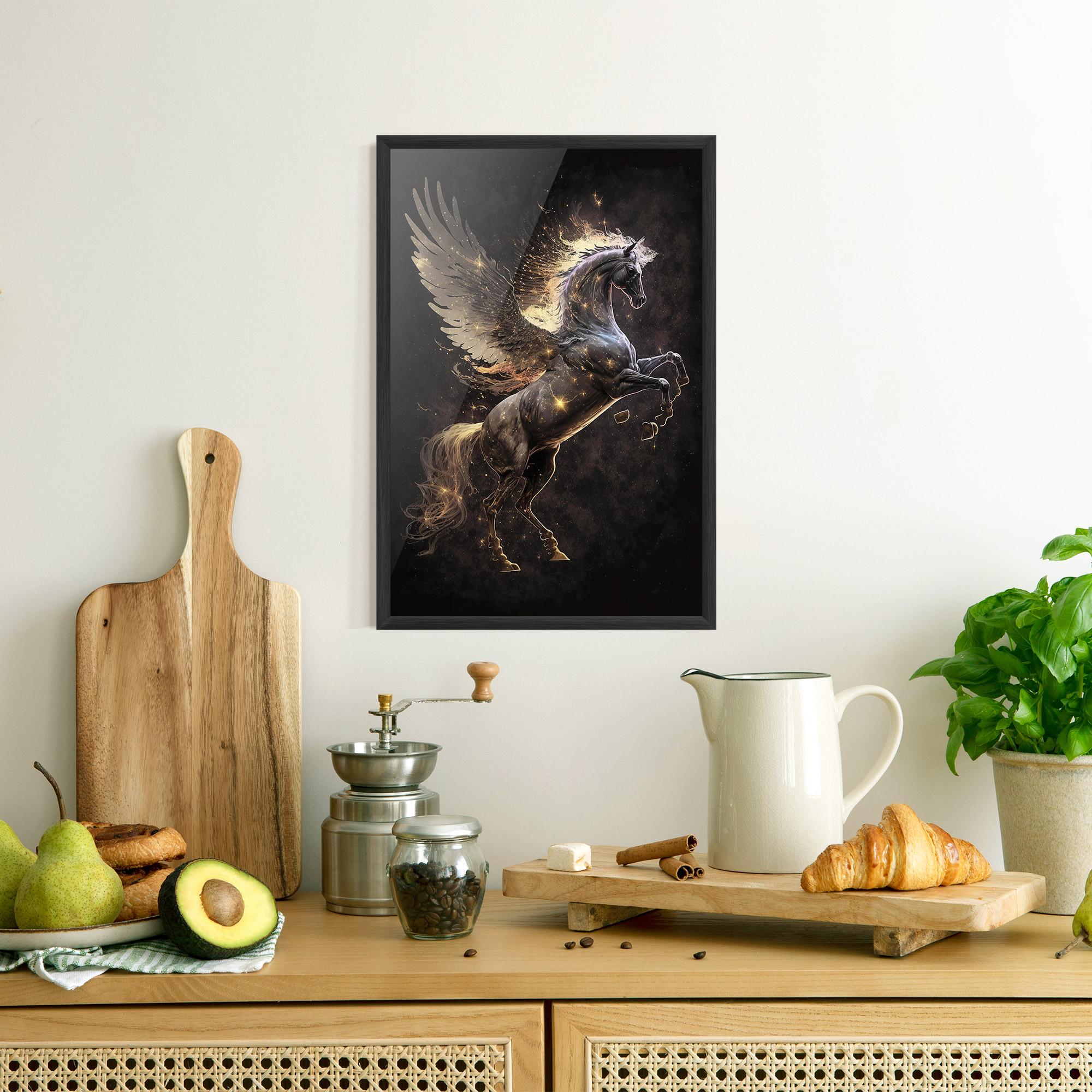 Plakat w Ramie Galaxy Pegasus mockup 8