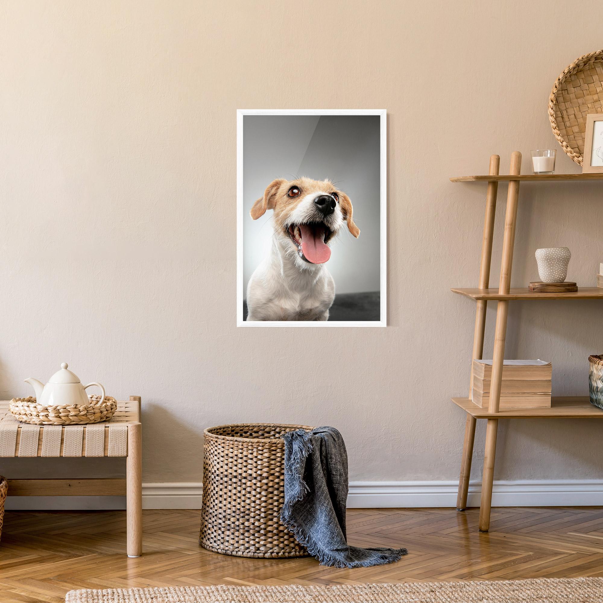 Plakat w Ramie Jack Russell Terrier mockup 9