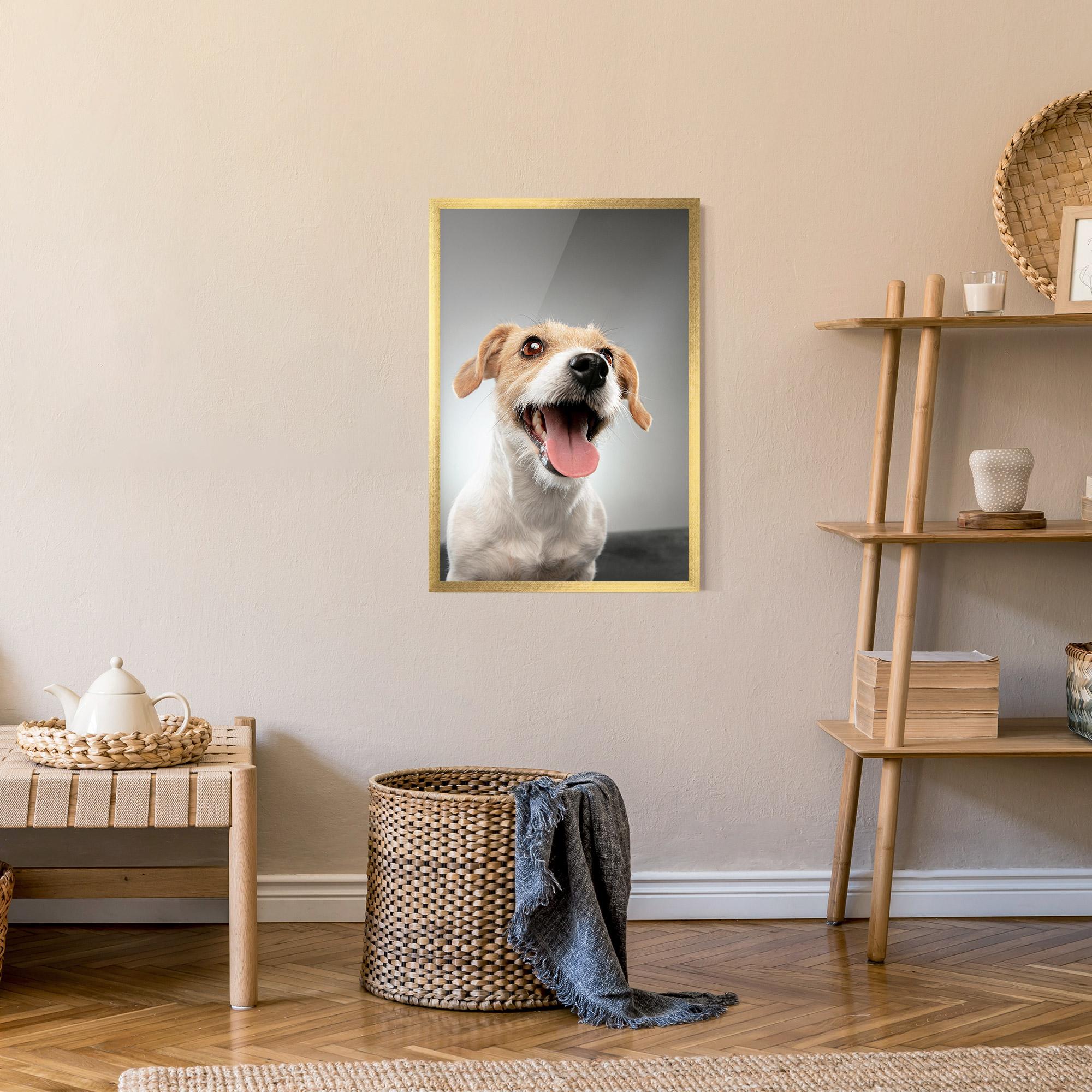 Plakat w Ramie Jack Russell Terrier mockup 9