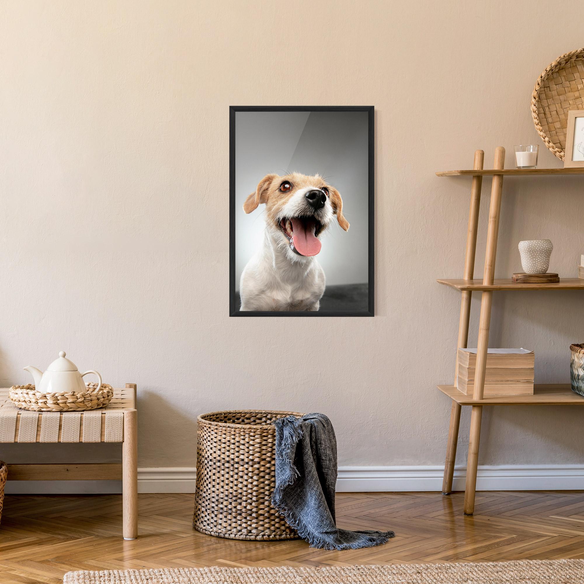 Plakat w Ramie Jack Russell Terrier mockup 9