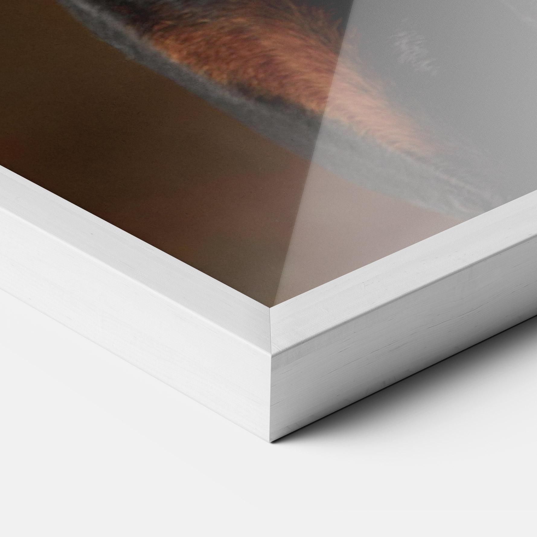 Plakat w Ramie Doberman Looking mockup 3