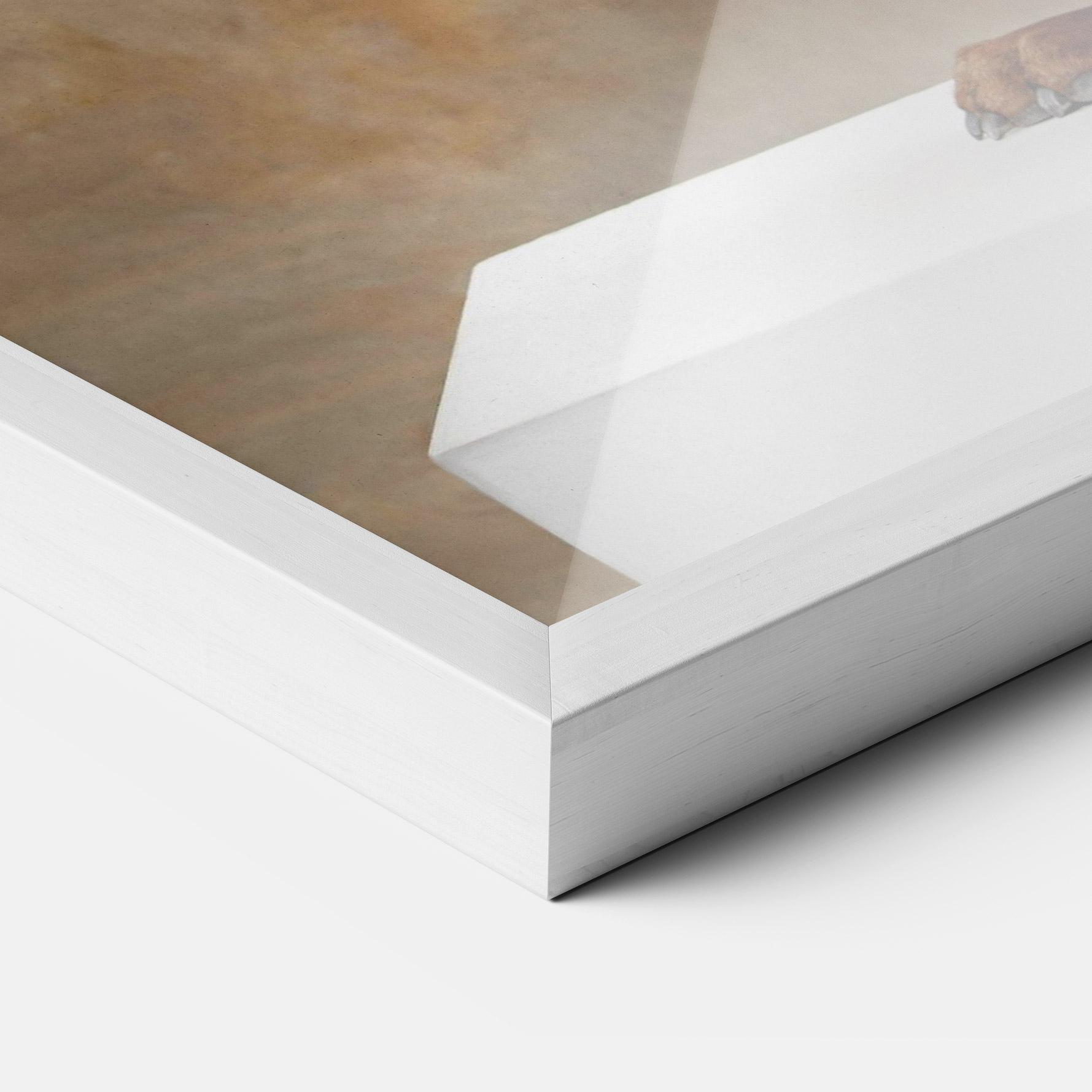 Plakat w Ramie Doberman Standing mockup 3