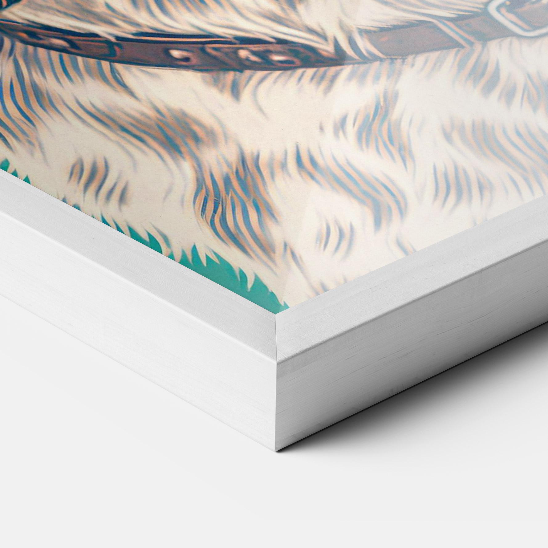 Plakat w Ramie Vintage Dog mockup 3