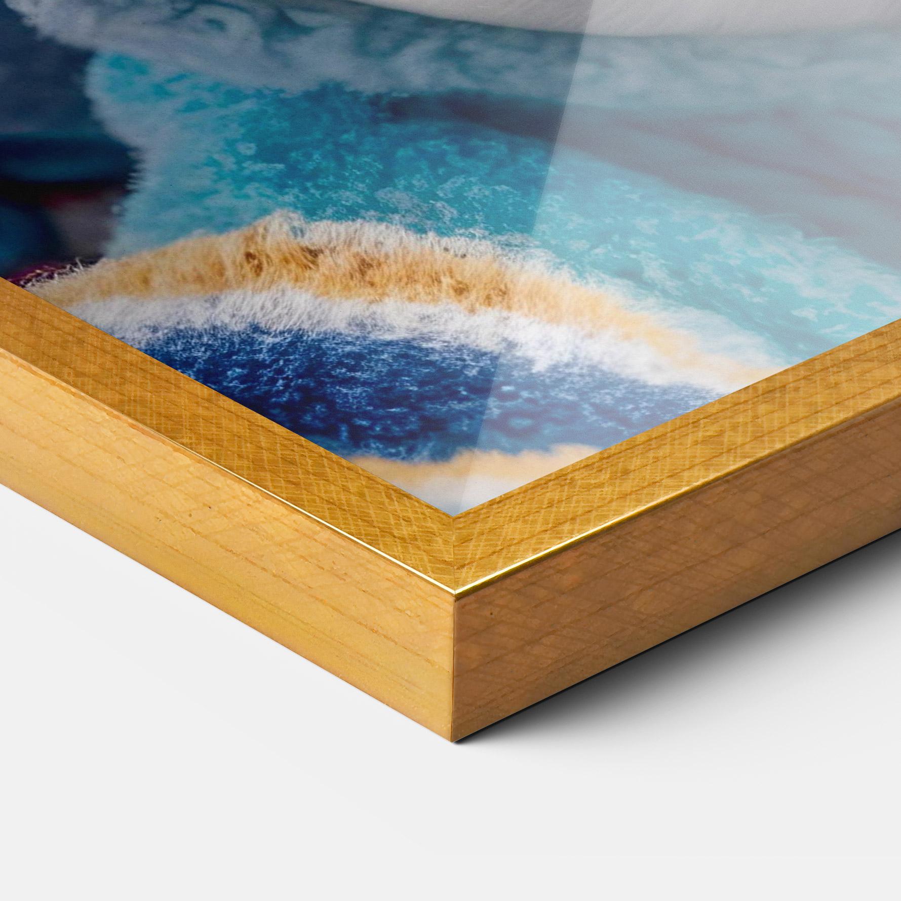 Plakat w Ramie Dogs Selfie Group mockup 3