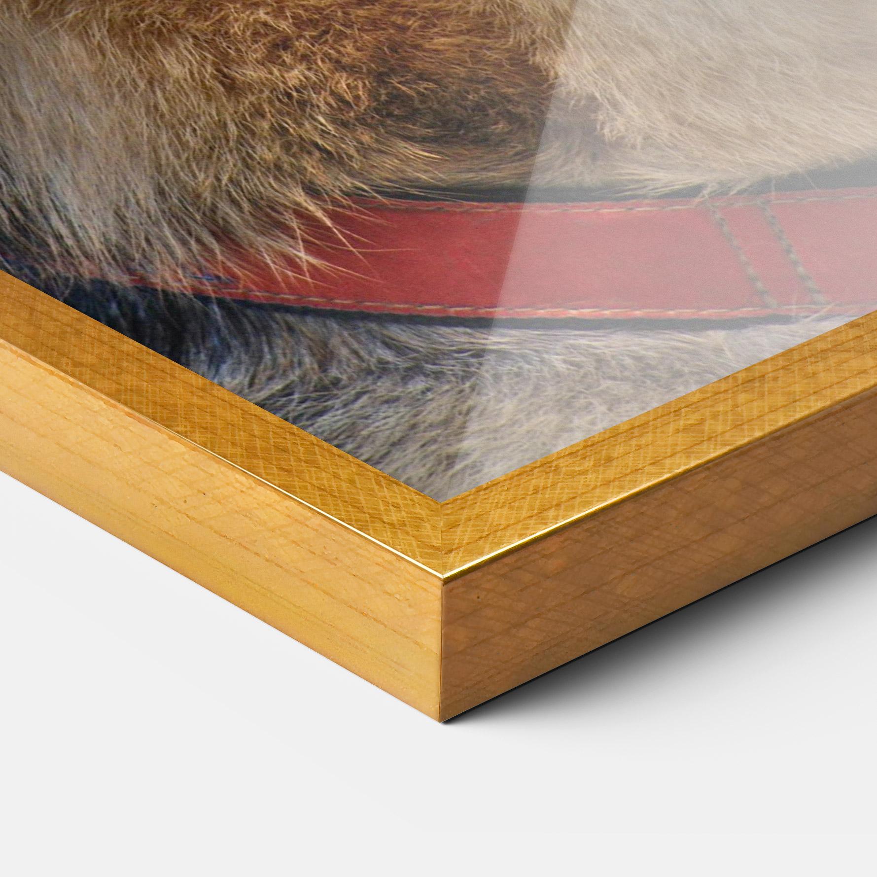 Plakat w Ramie German Shepherd mockup 3