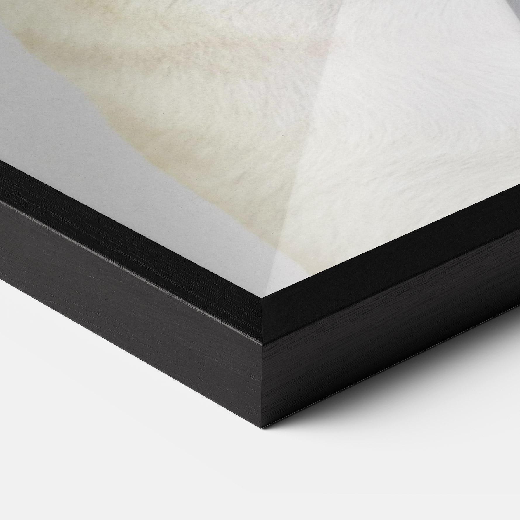 Plakat w Ramie Business Pug mockup 3