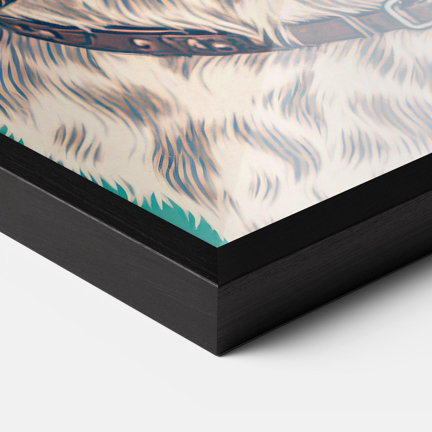 Plakat w Ramie Vintage Dog mockup 3