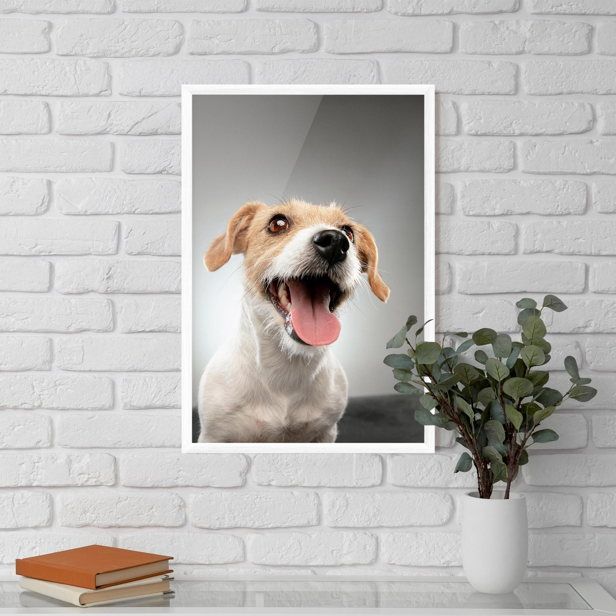 Plakat w Ramie Jack Russell Terrier mockup 5