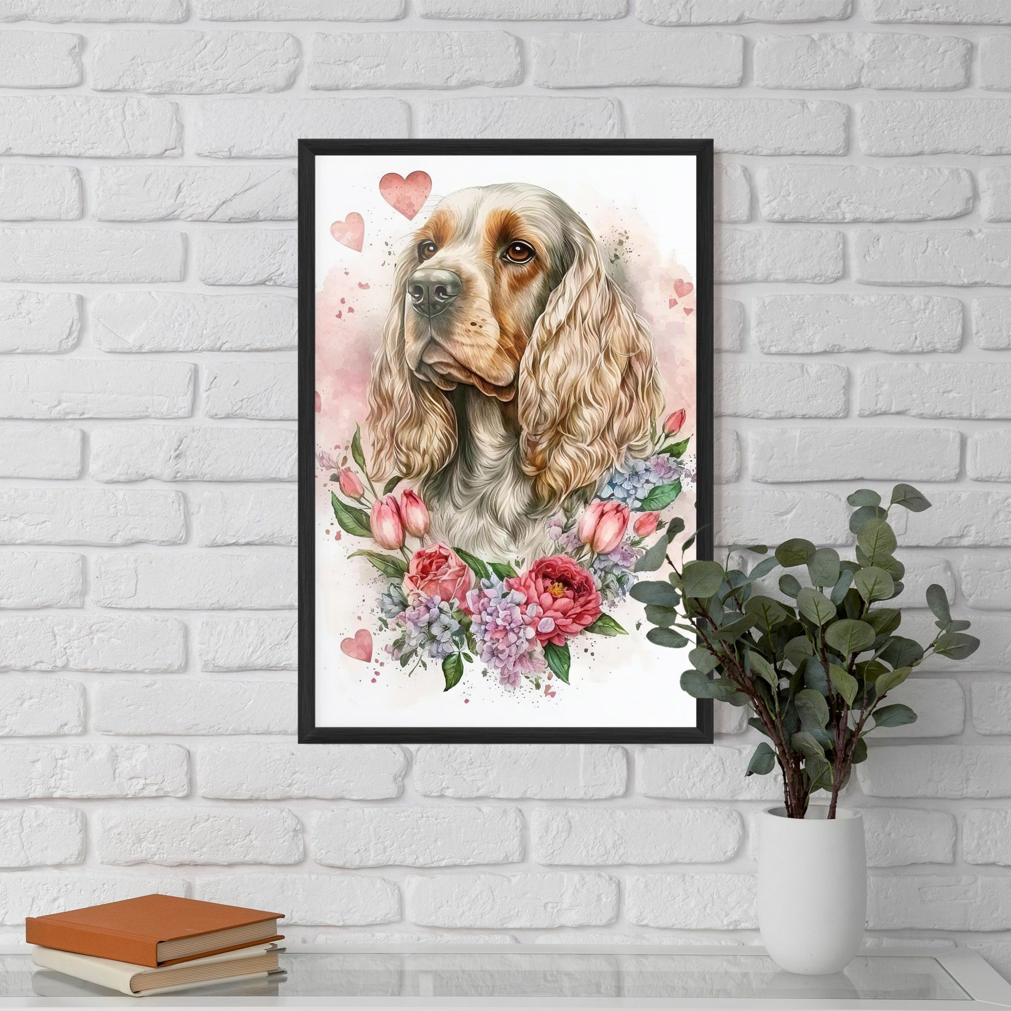 Cute Little Cocker mockup 5