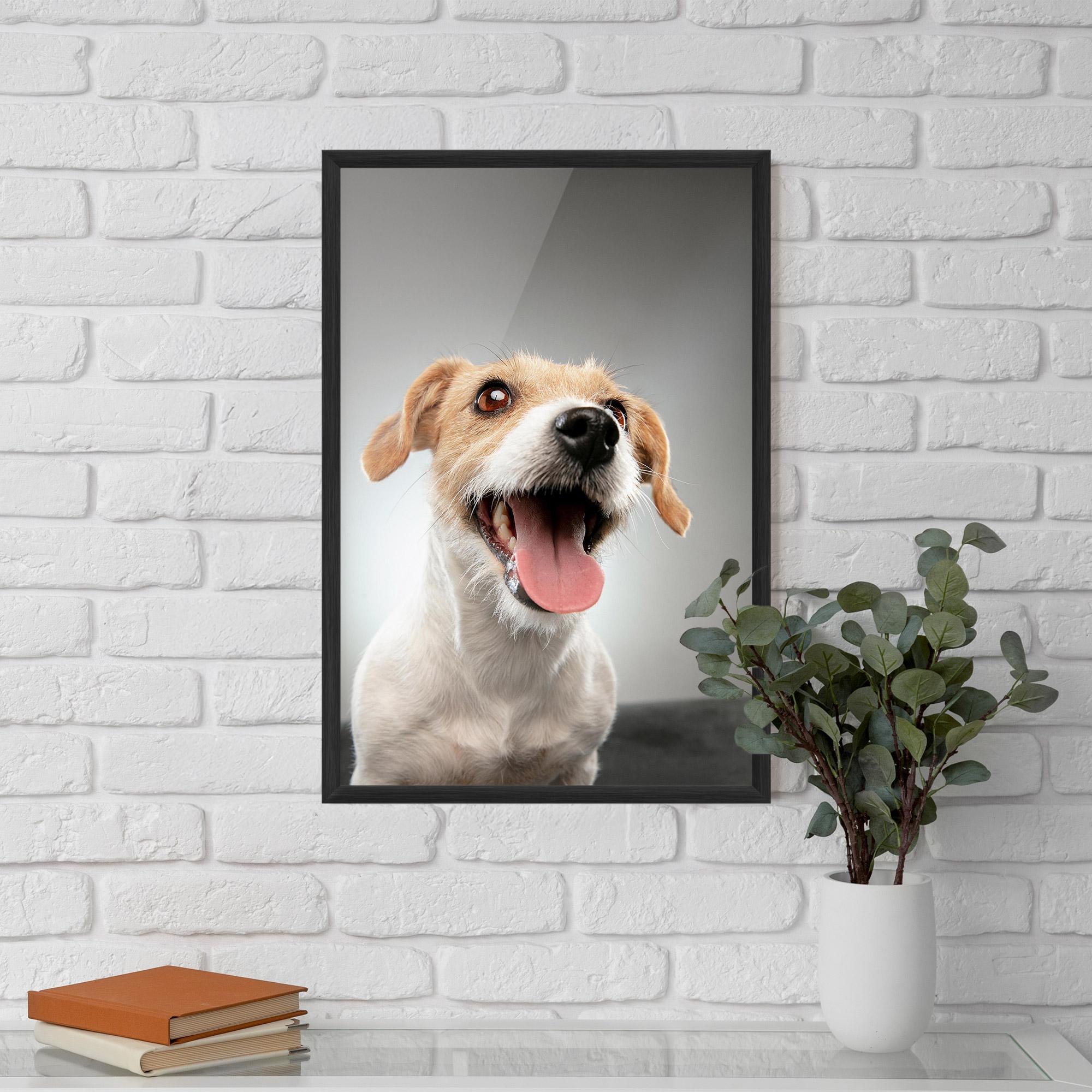 Plakat w Ramie Jack Russell Terrier mockup 5