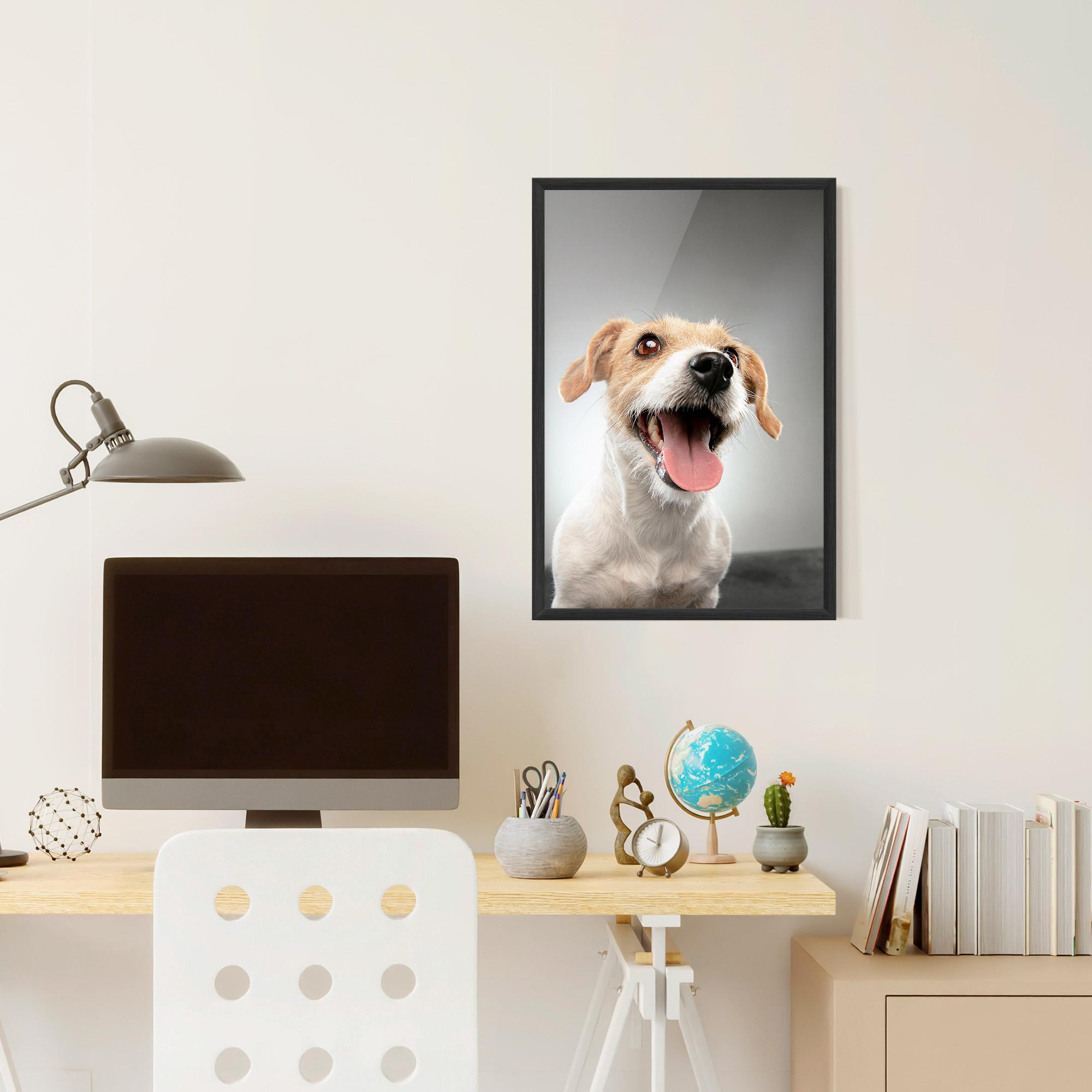 Plakat w Ramie Jack Russell Terrier mockup 6
