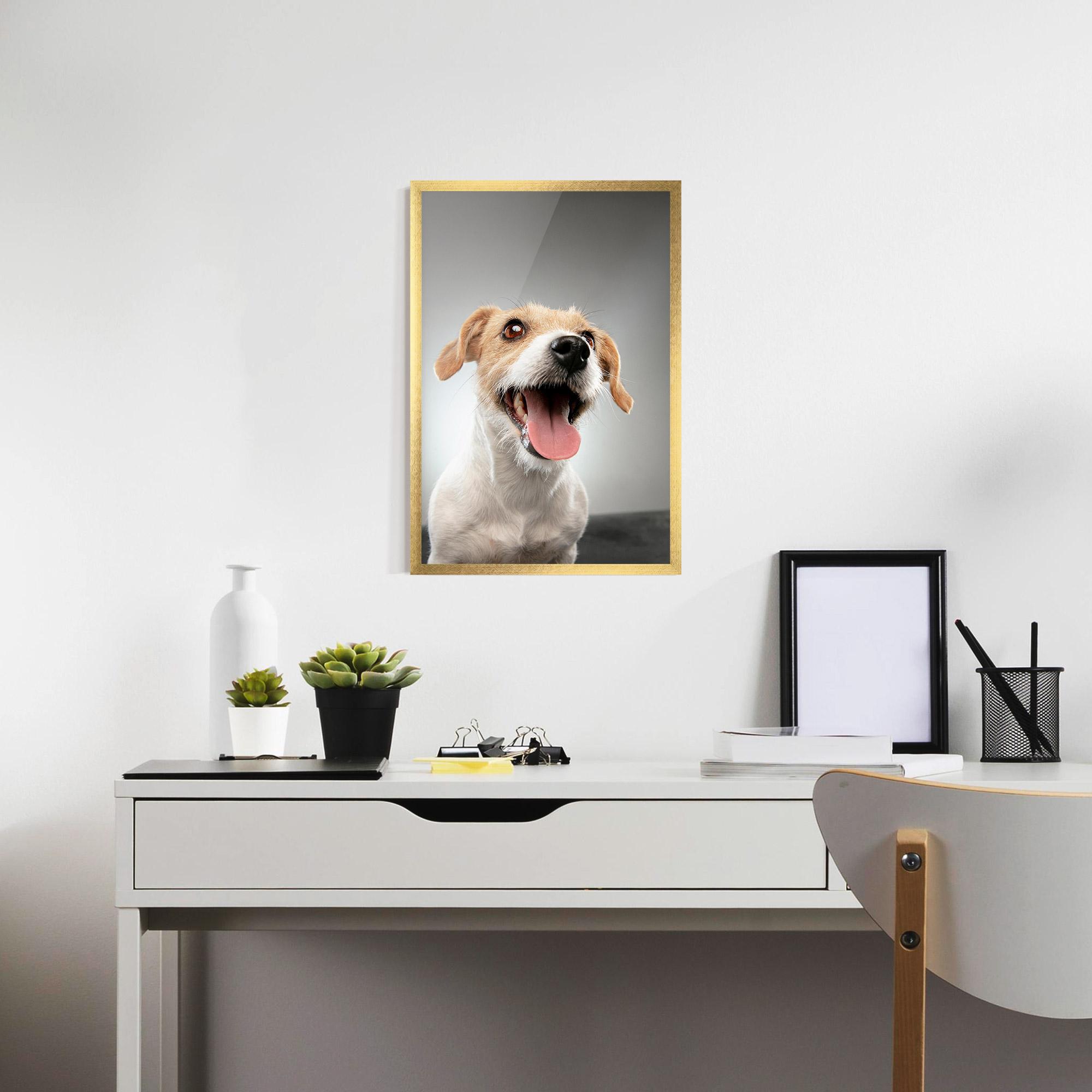 Plakat w Ramie Jack Russell Terrier mockup 7