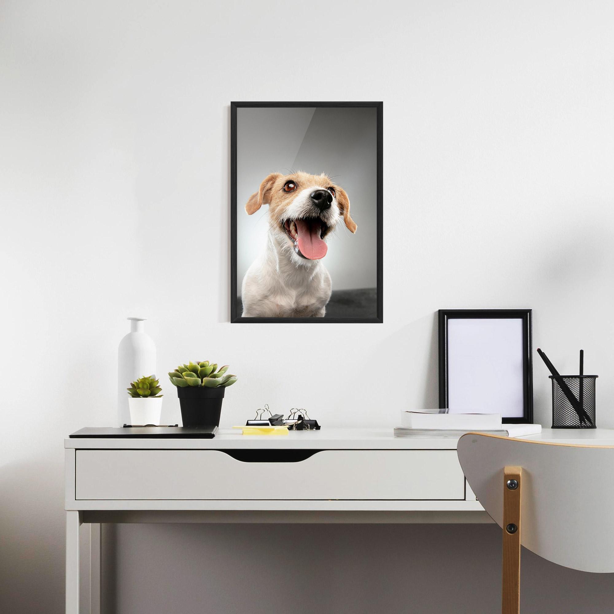 Plakat w Ramie Jack Russell Terrier mockup 7