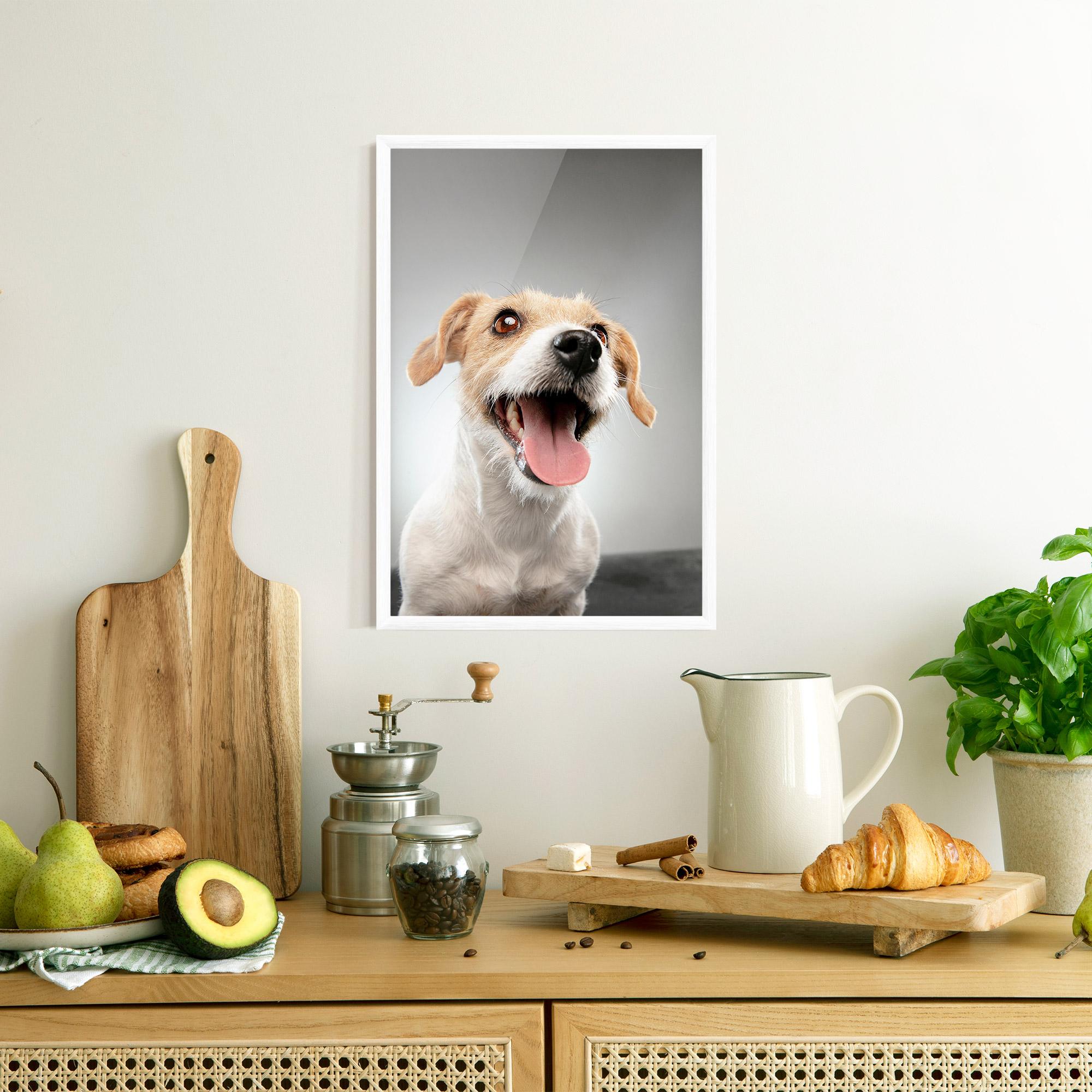 Plakat w Ramie Jack Russell Terrier mockup 8