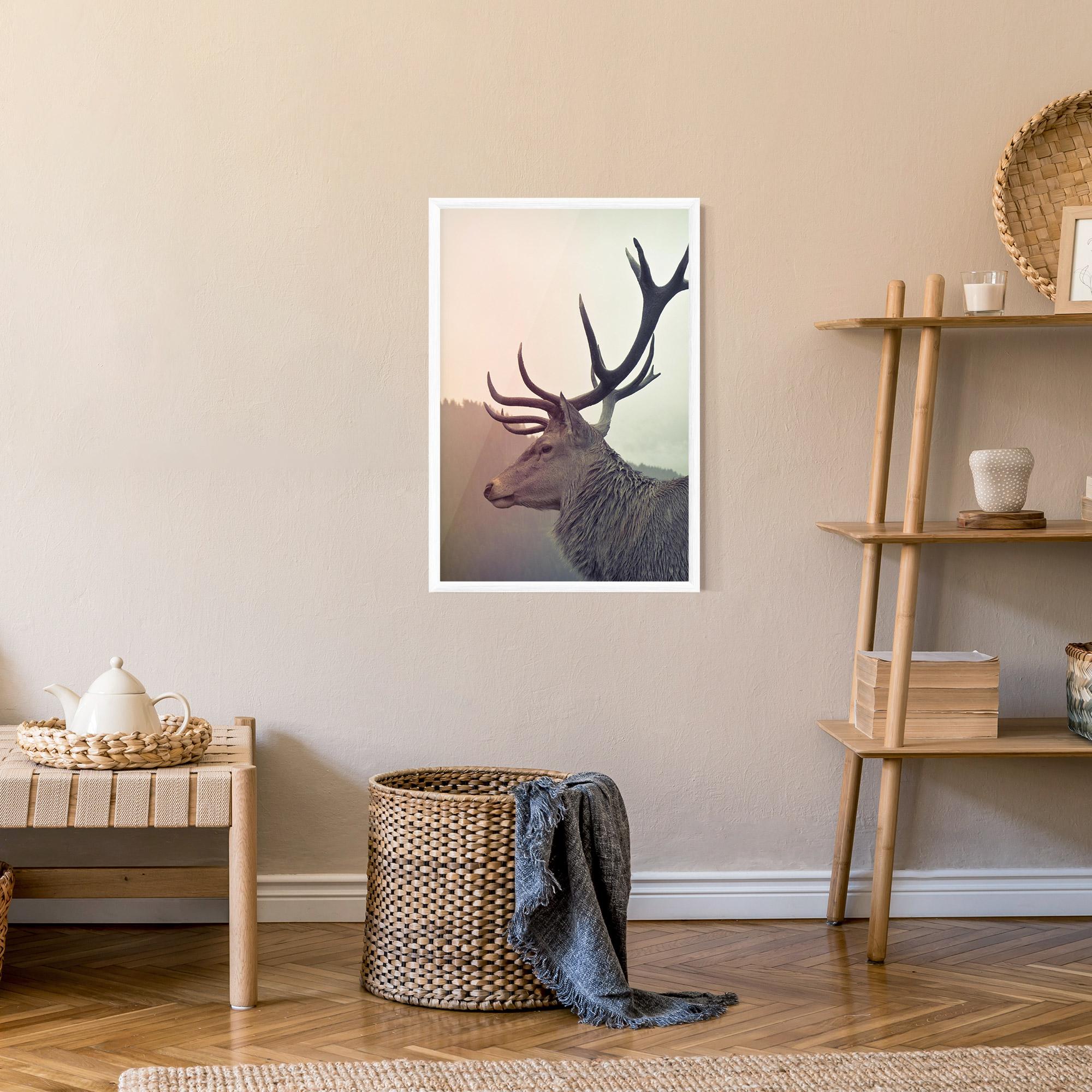 Plakat w Ramie King Of The Forest mockup 9