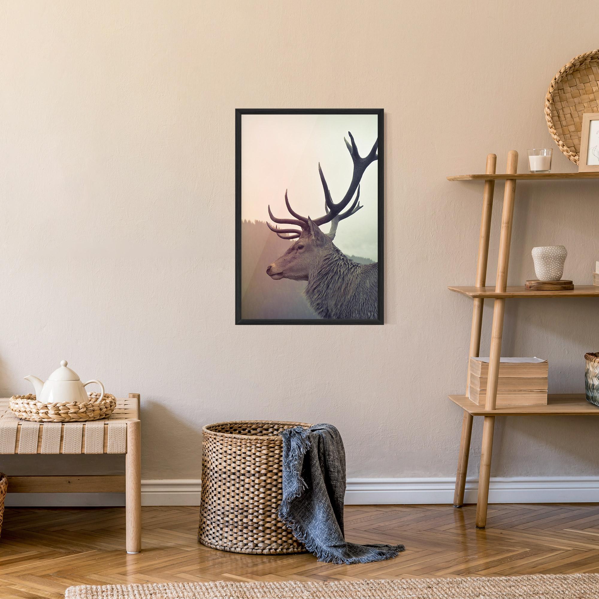 Plakat w Ramie King Of The Forest mockup 9