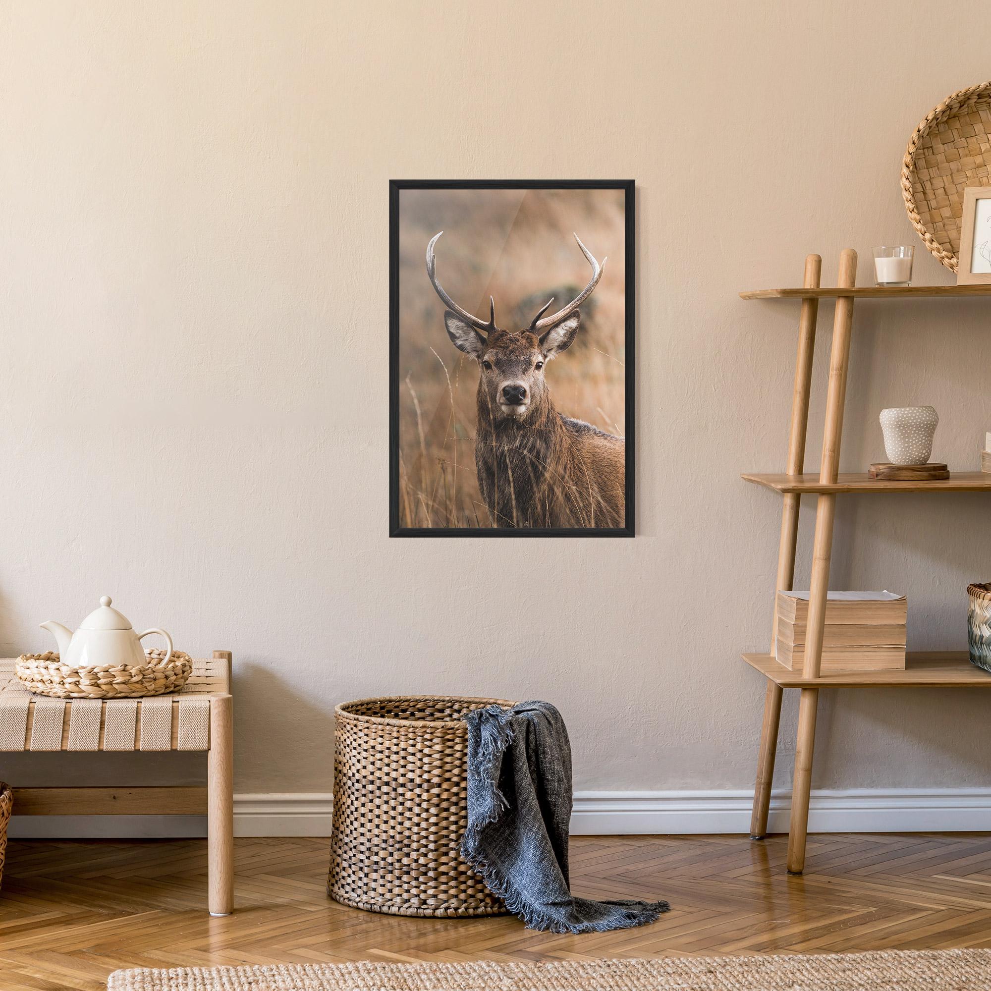 Plakat w Ramie Majestic Deer mockup 9