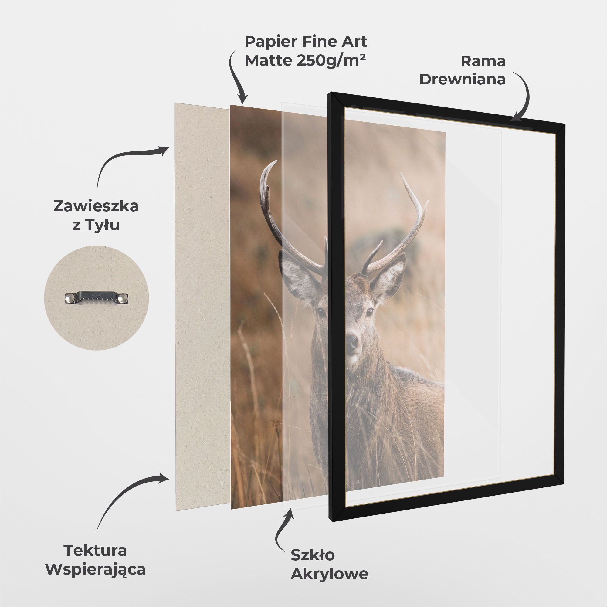 Majestic Deer mockup 1