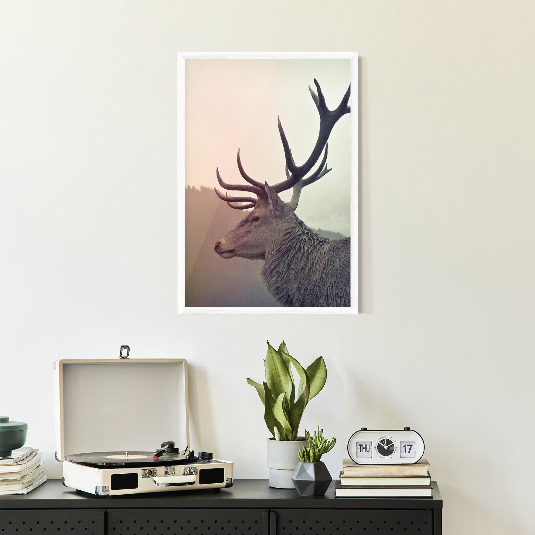 Plakat w Ramie King Of The Forest mockup 2