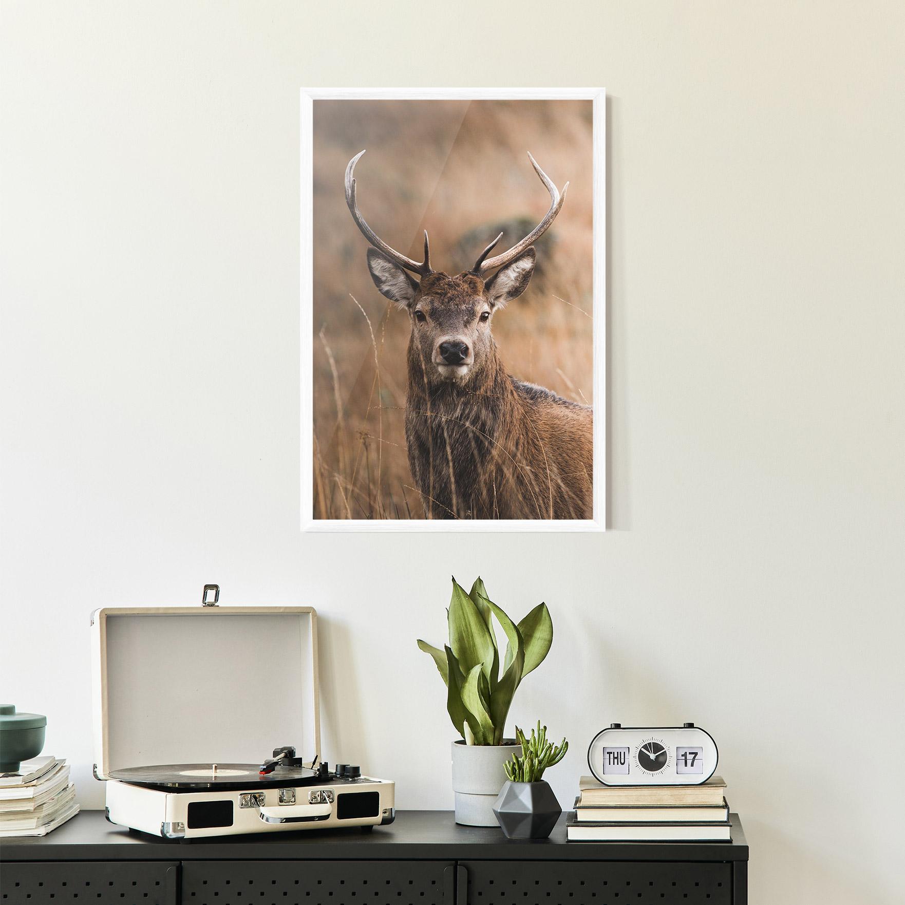 Plakat w Ramie Majestic Deer mockup 2