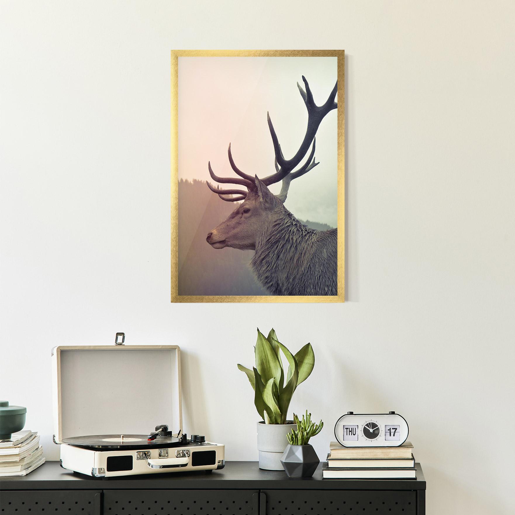 Plakat w Ramie King Of The Forest mockup 2