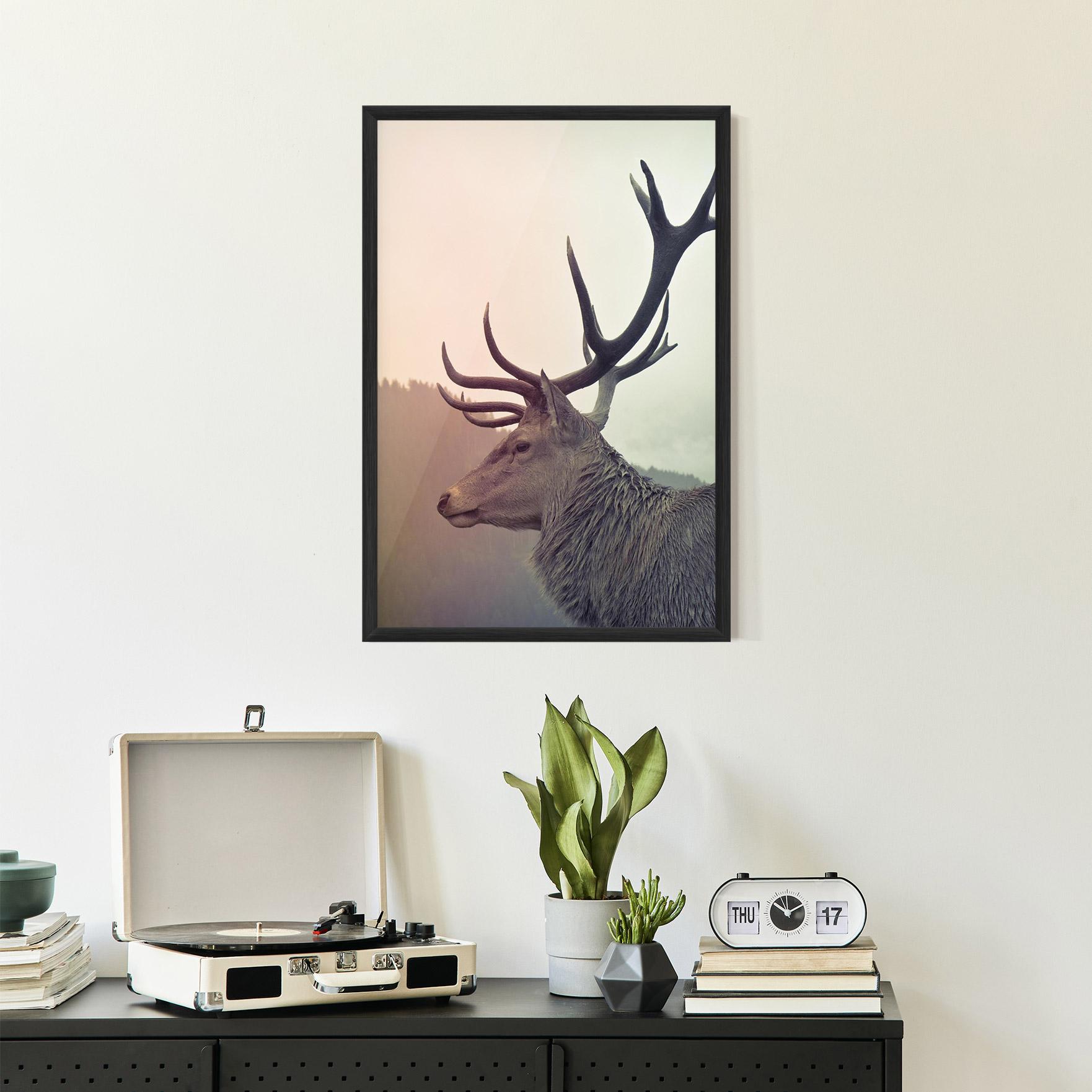 Plakat w Ramie King Of The Forest mockup 2