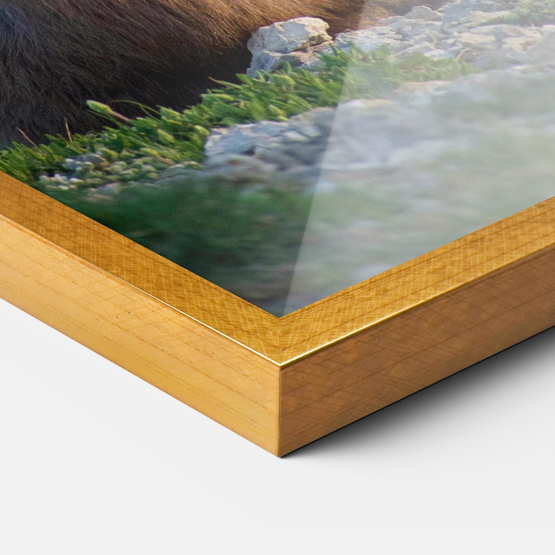 Plakat w Ramie Mountain Goat mockup 3