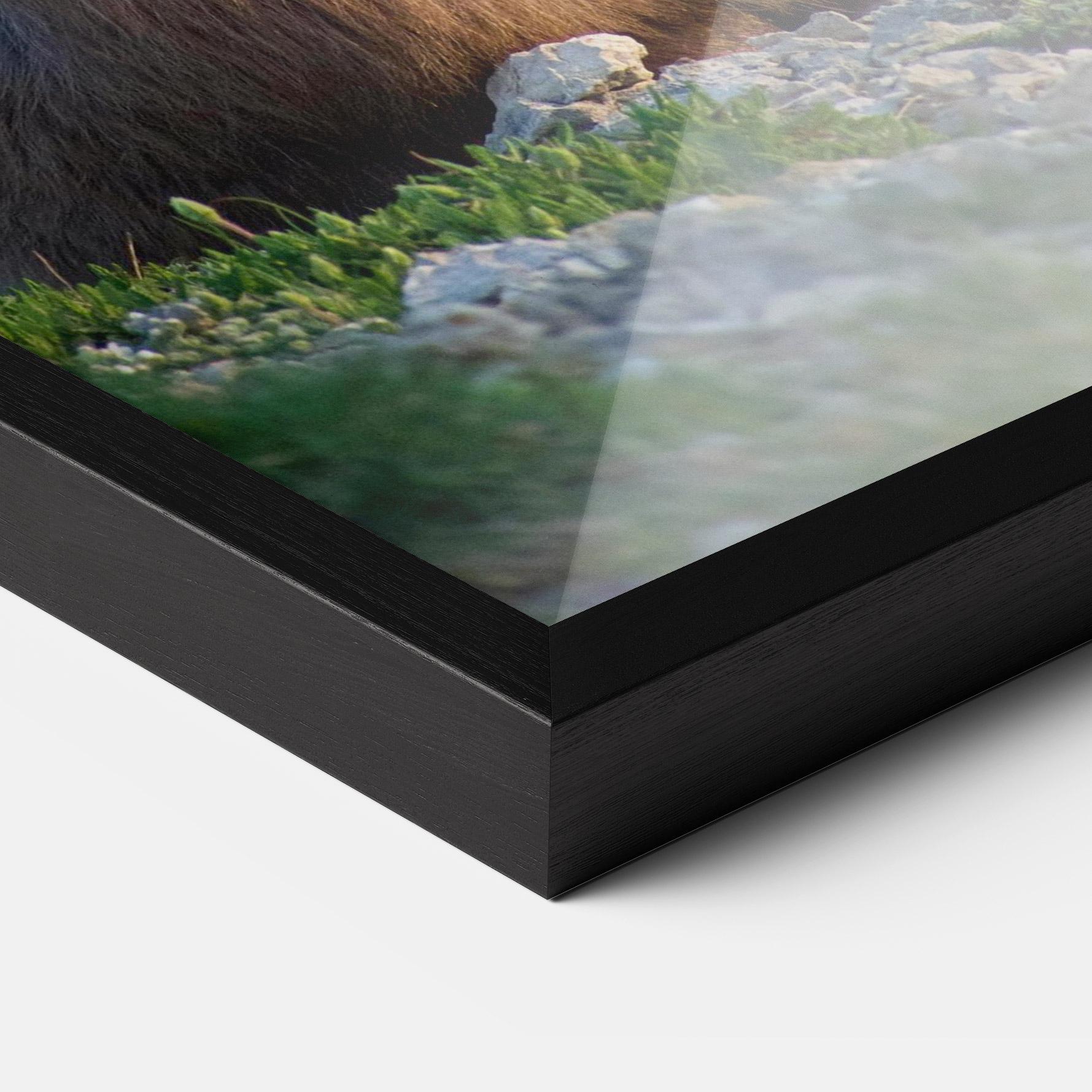 Plakat w Ramie Mountain Goat mockup 3