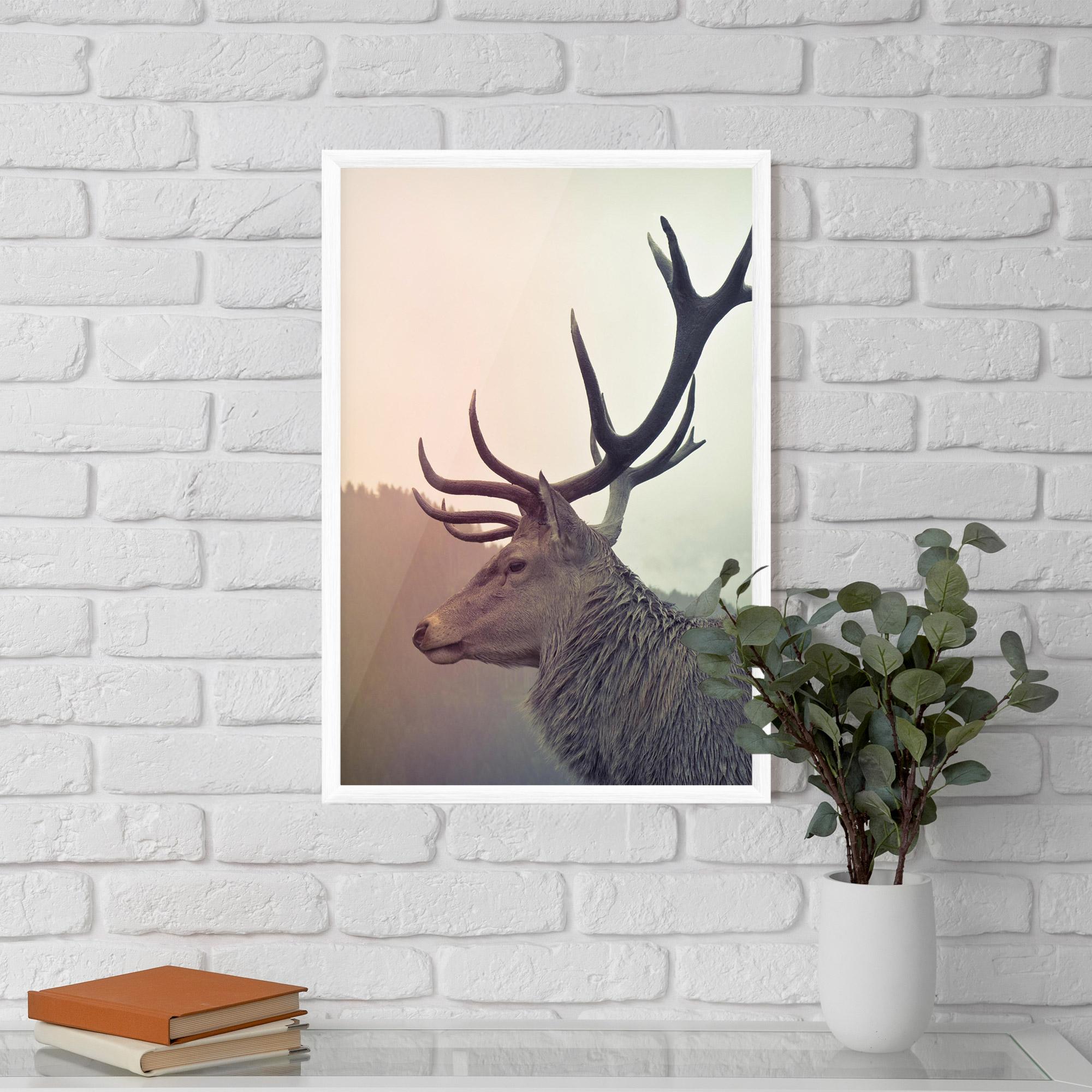 Plakat w Ramie King Of The Forest mockup 5