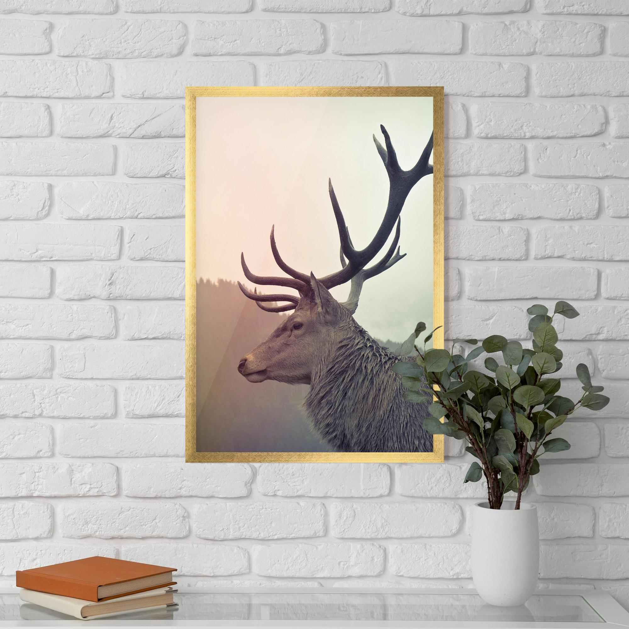 Plakat w Ramie King Of The Forest mockup 5