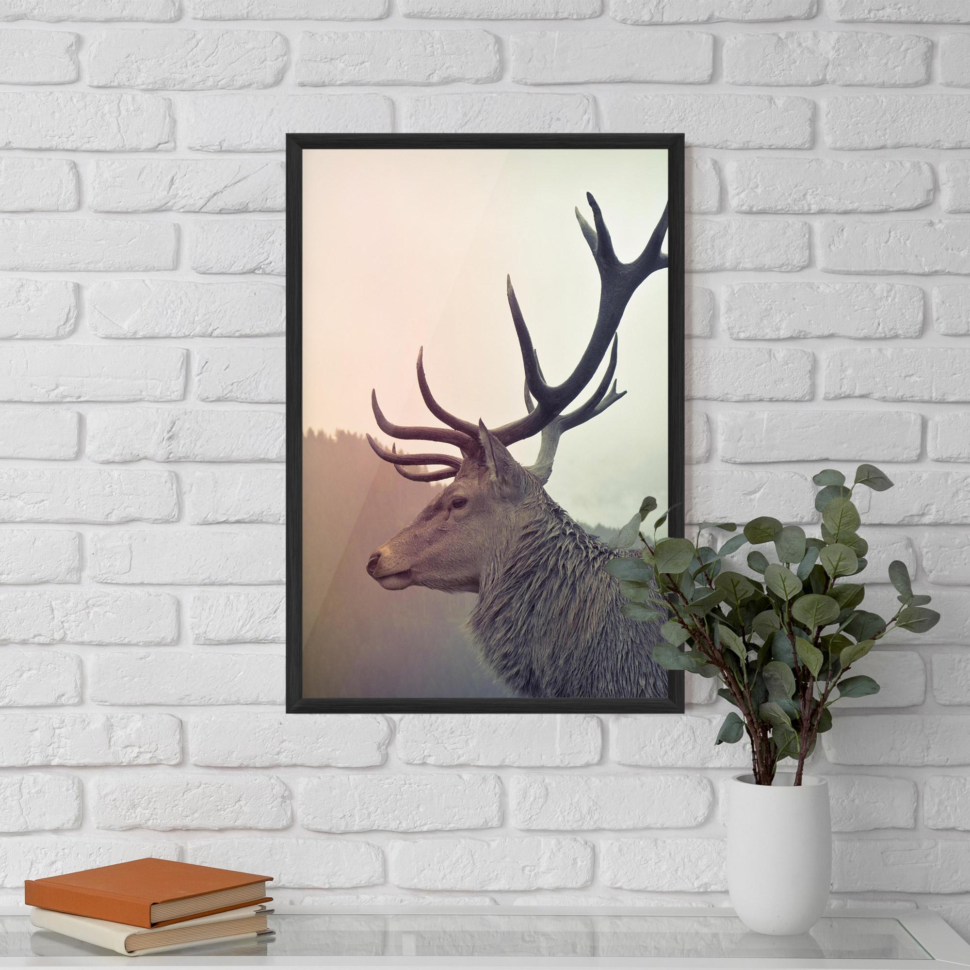 Plakat w Ramie King Of The Forest mockup 5
