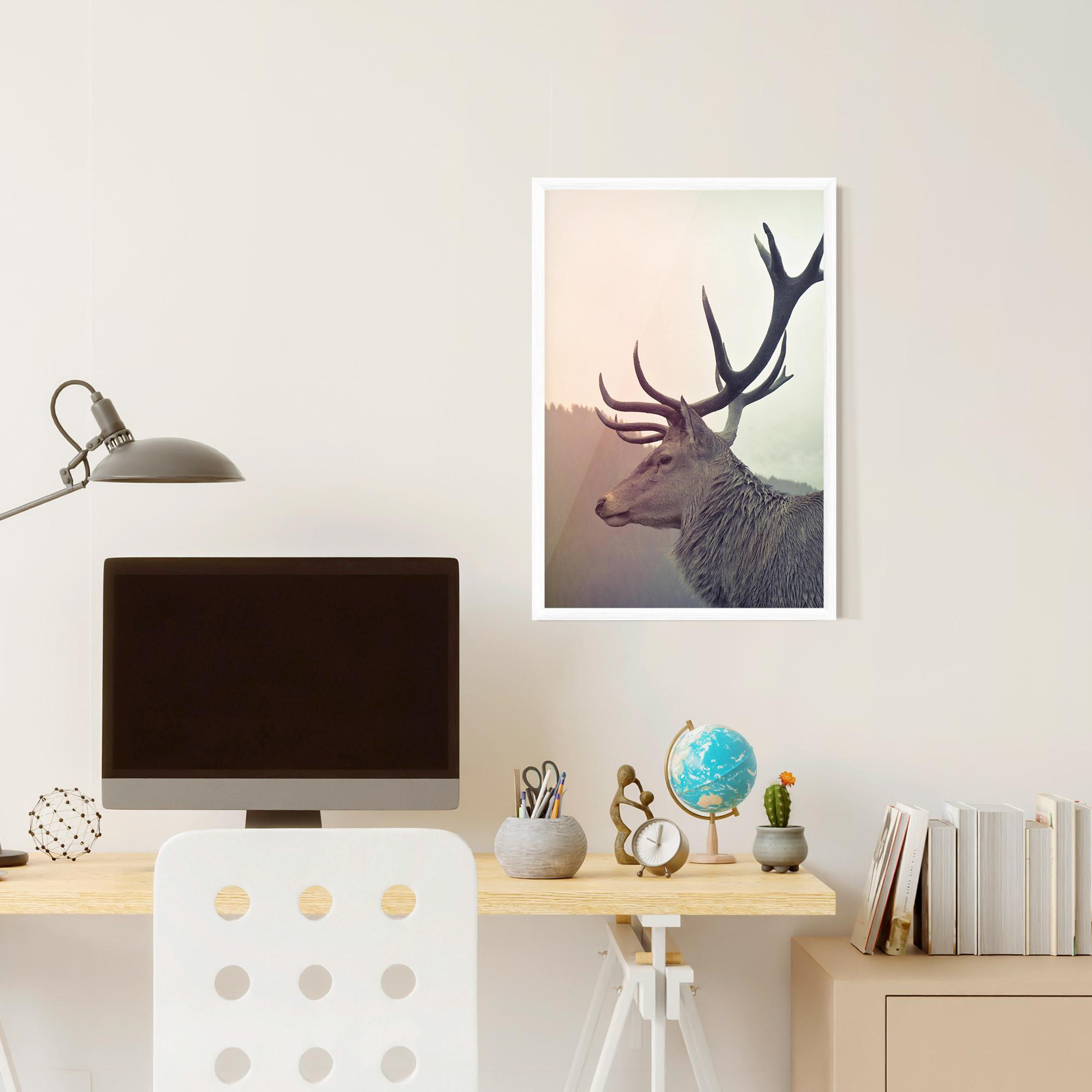 Plakat w Ramie King Of The Forest mockup 6