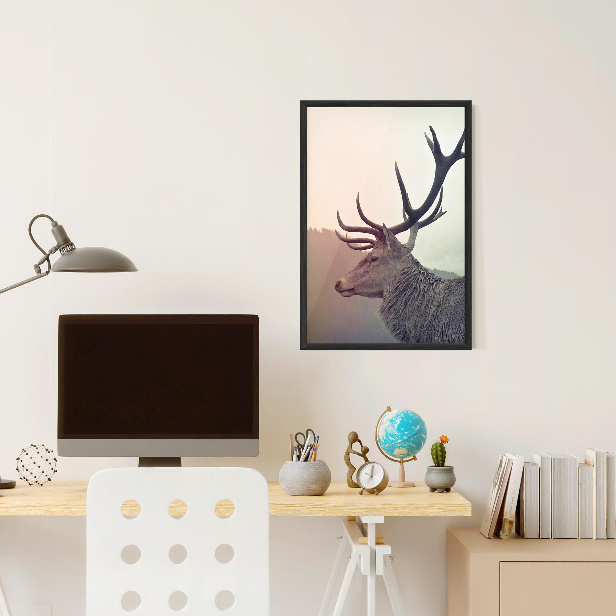 Plakat w Ramie King Of The Forest mockup 6