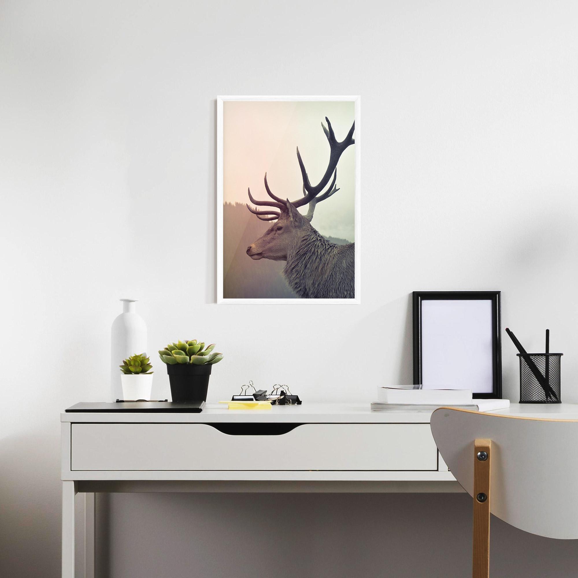 Plakat w Ramie King Of The Forest mockup 7