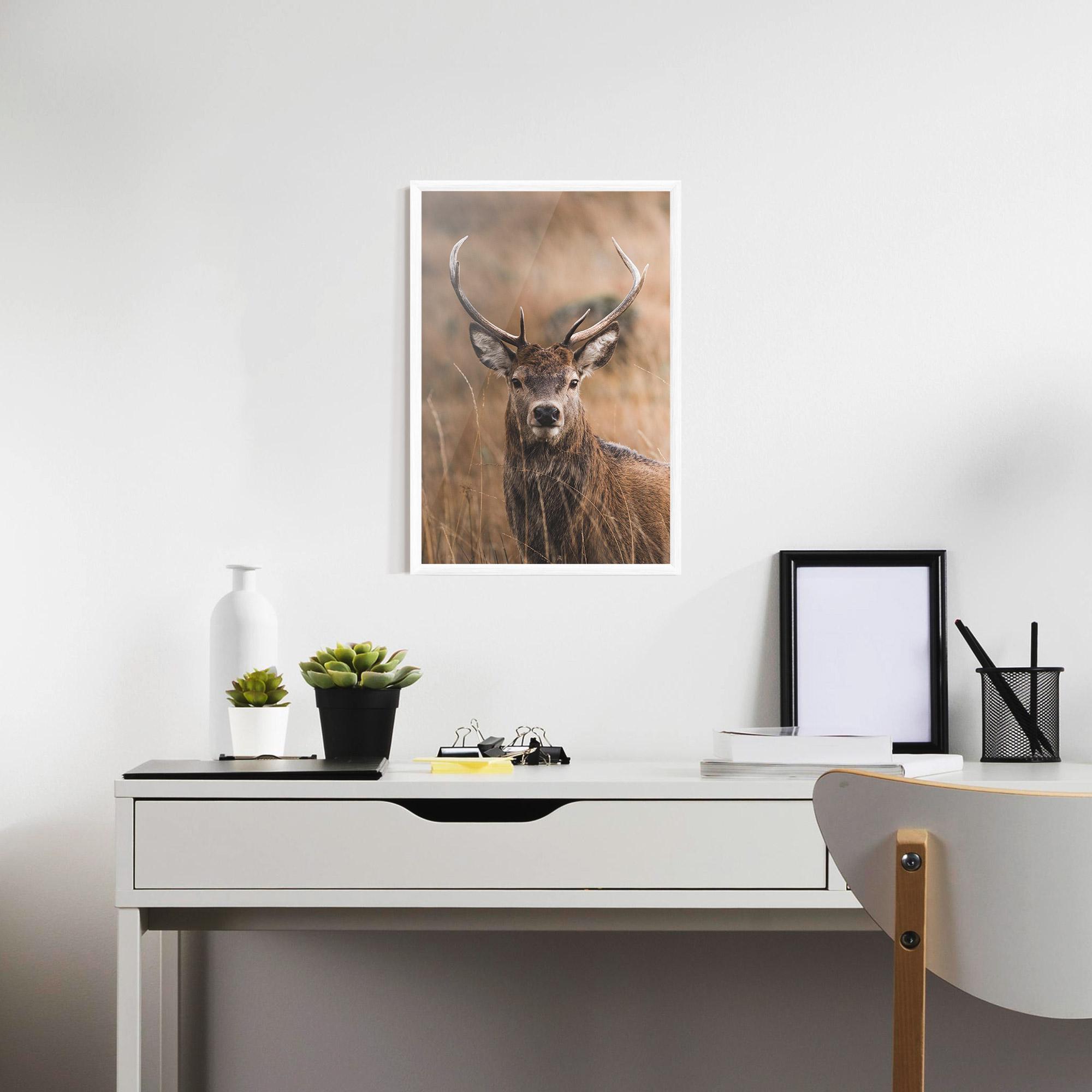 Plakat w Ramie Majestic Deer mockup 7