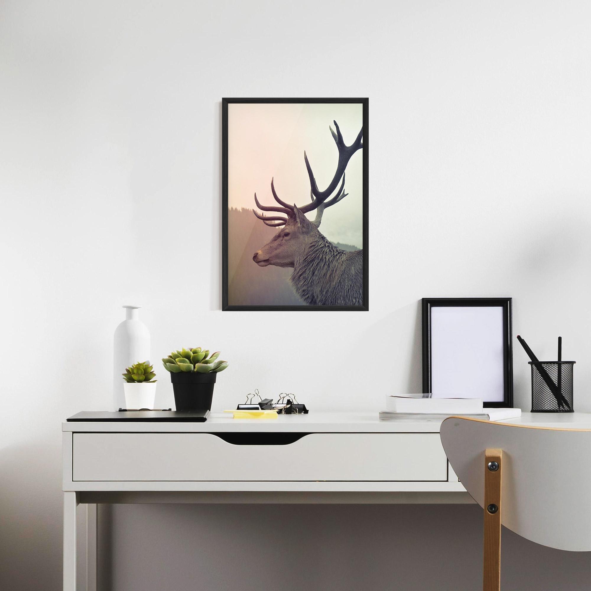 Plakat w Ramie King Of The Forest mockup 7