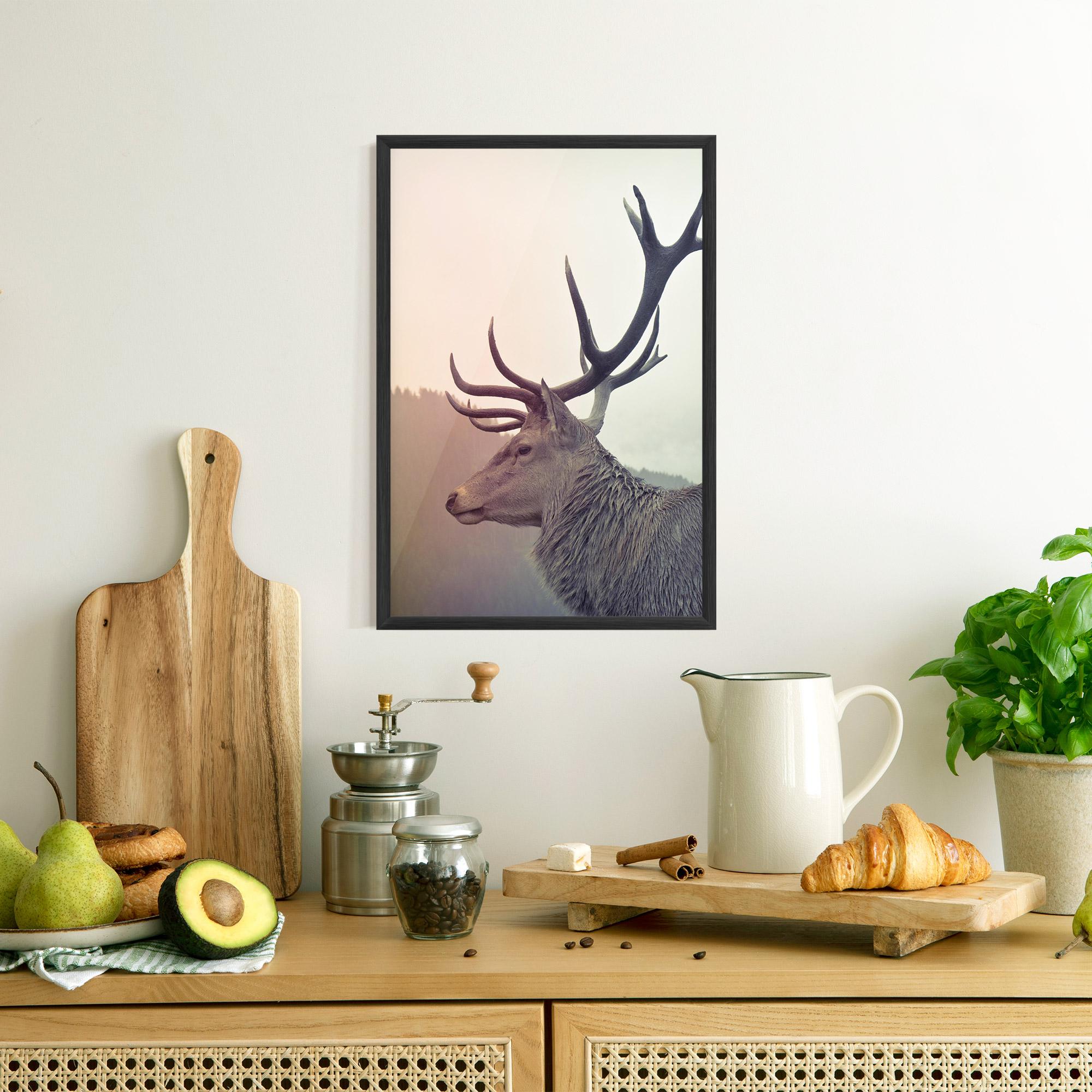 Plakat w Ramie King Of The Forest mockup 8