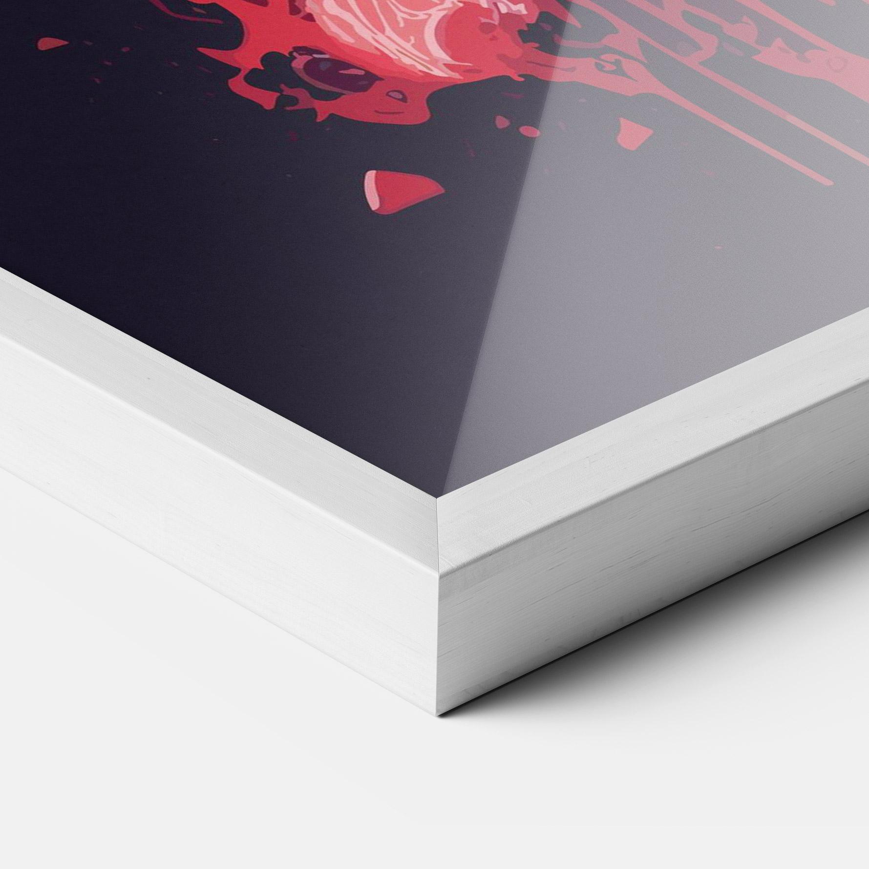 Plakat w Ramie Bloody Elephant mockup 3